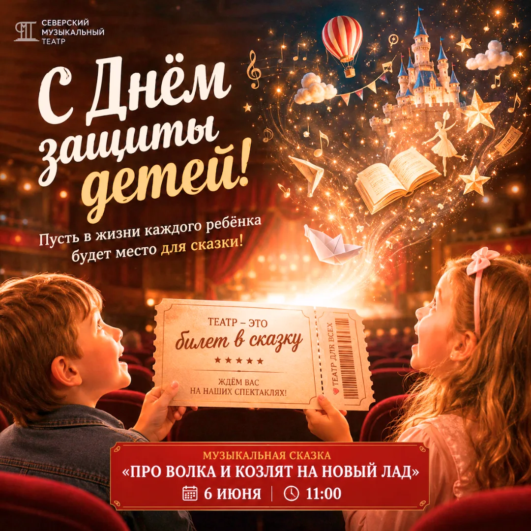 🧒🏻☀️День защиты детей — летний праздник юных зрителей!