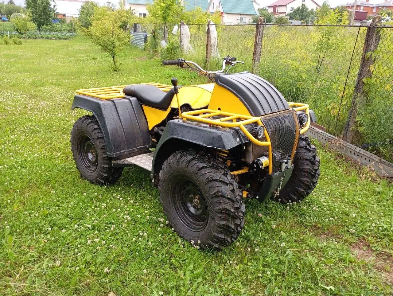 ✅ Самодельный квадроцикл , двигатель и коробка ока , редуктор ваз , колеса Кама 30 10 1...