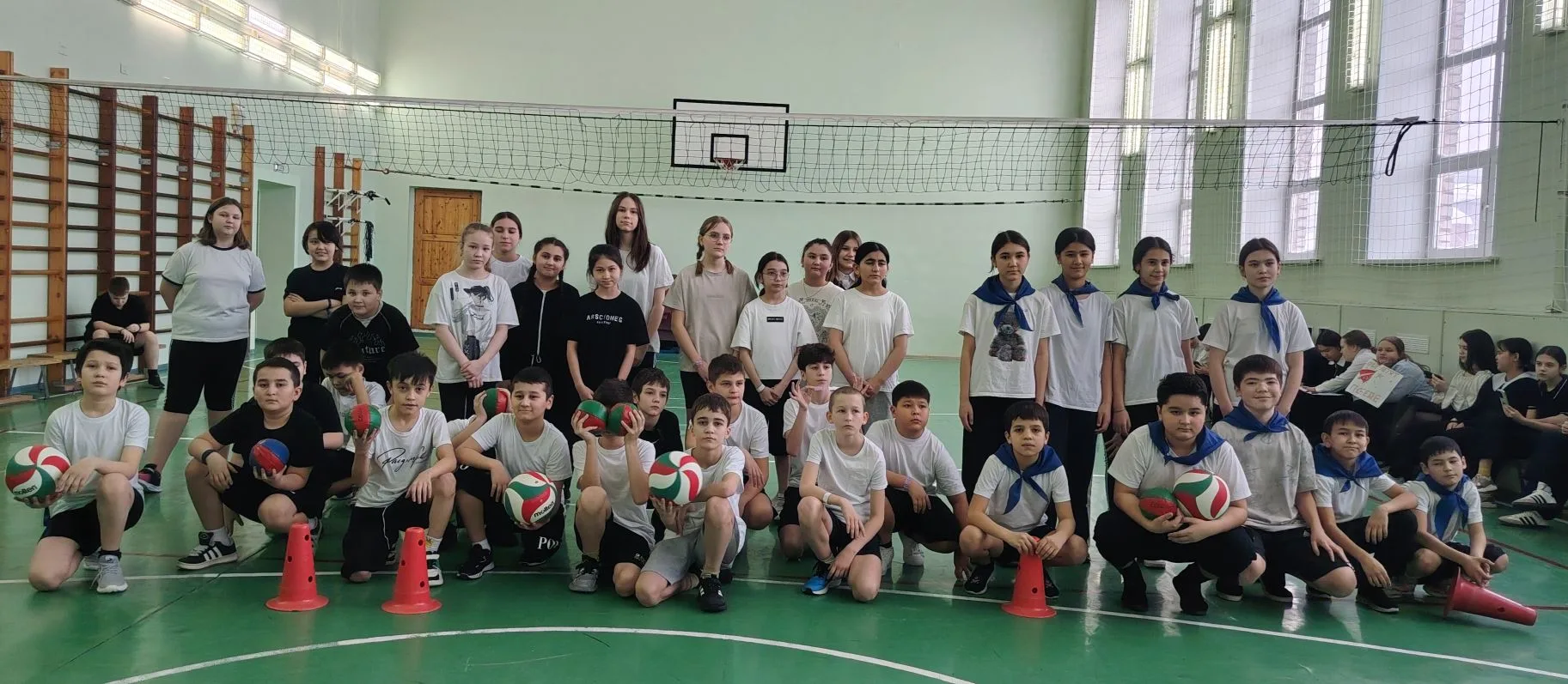 💪🇷🇺Сегодня в нашей школе прошла спортивная эстафета  «Этнические игры» среди учащихся 5-х классов в 