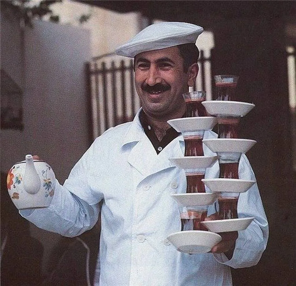 Разносчик чая, Баку.
