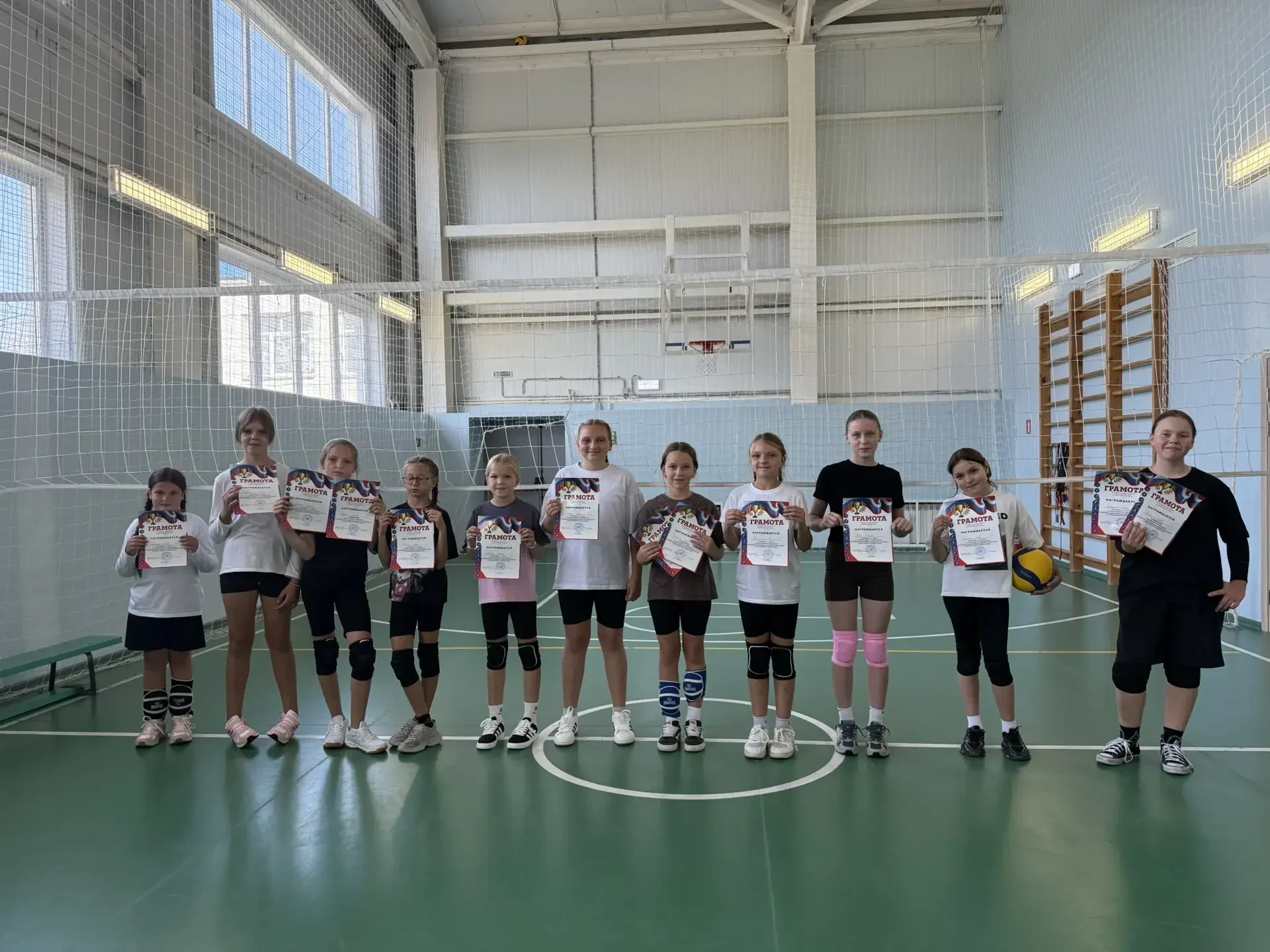 🏐2 сентября 2026 года на спортивной площадке состоялись соревнования по пионерболу, по...