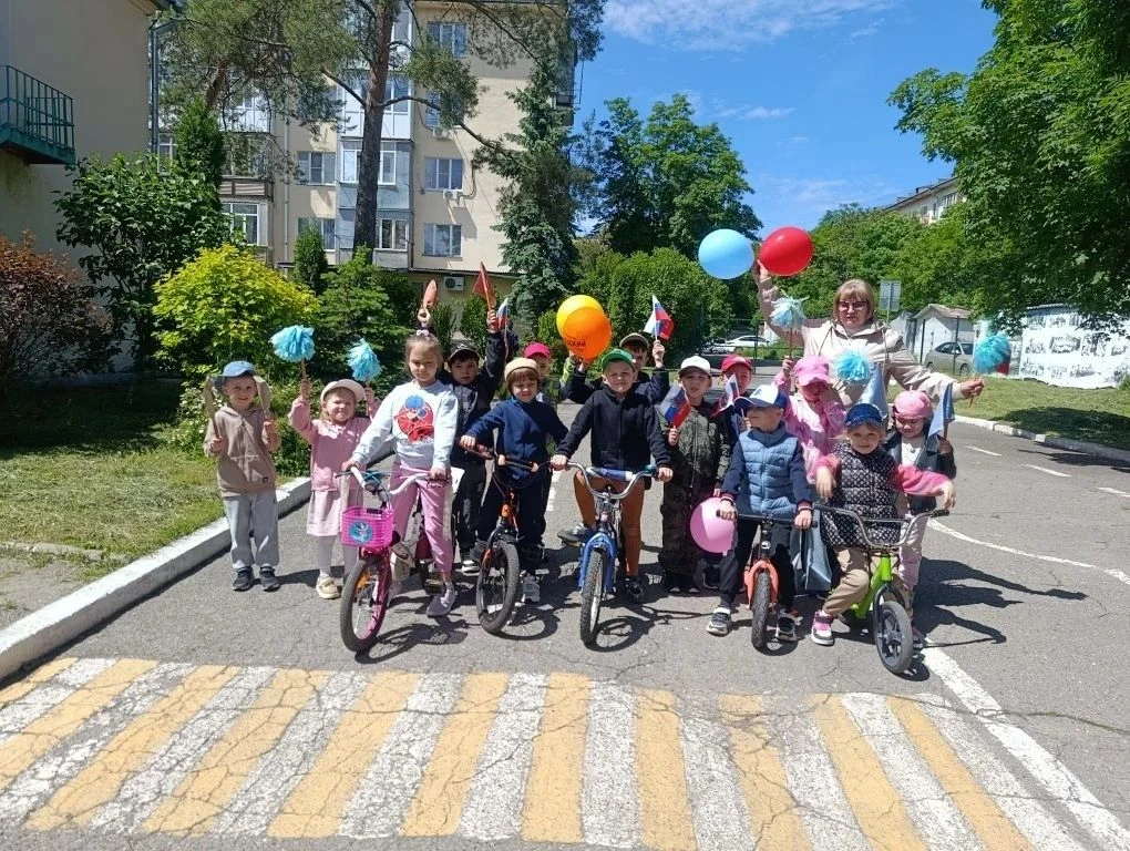 День велосипедиста прошел в детском саду 🚴🚴🚴🚴🚴 3 июня 2026 года мир  отметил Всемирный день вел