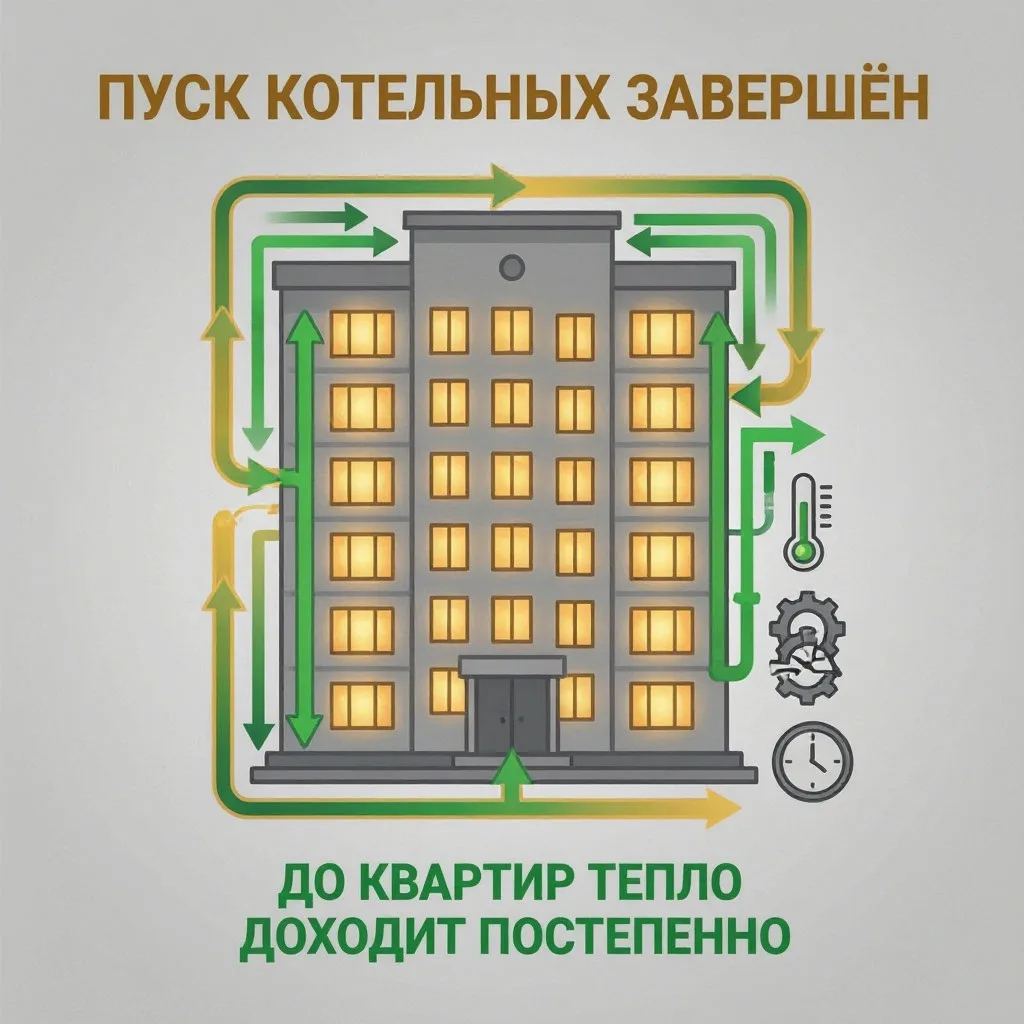 Поступают вопросы: «А когда будет тепло? Обещали 29.09»