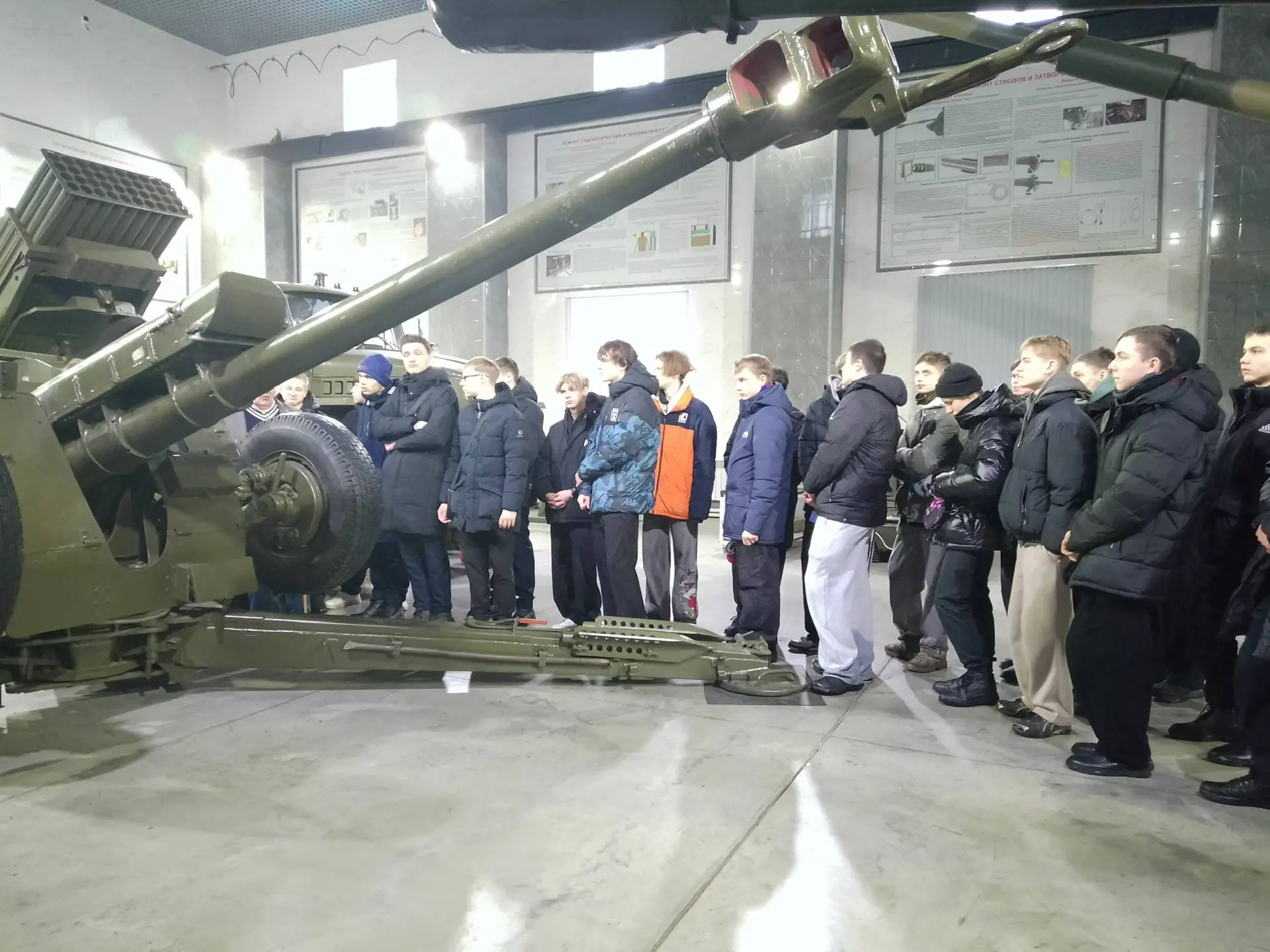 📢 Военно-профессиональная ориентация на базе Пензенского Артиллерийского Инженерного Института.  На 