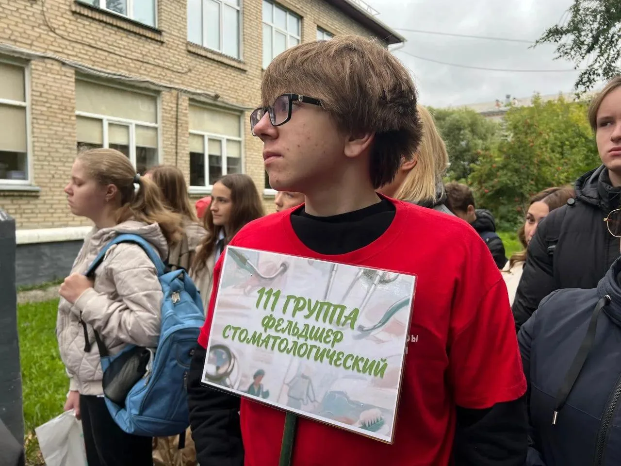 На учебу – в белом халате