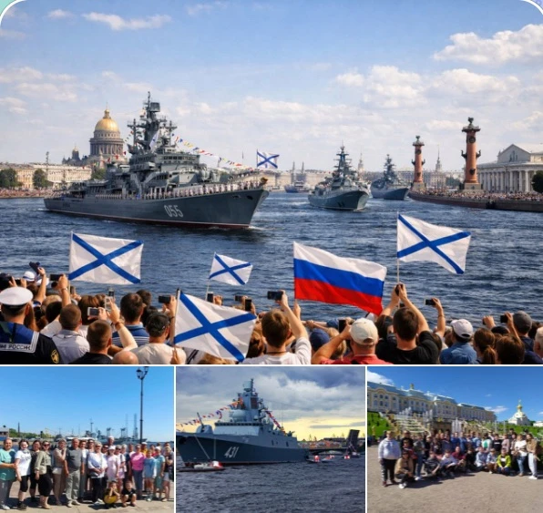 💥 Автобусный тур- ⚓️ День ВМФ в Санкт-Петербурге | 24–29 июля 2026 ✨
⠀
Это не просто поездка — это 