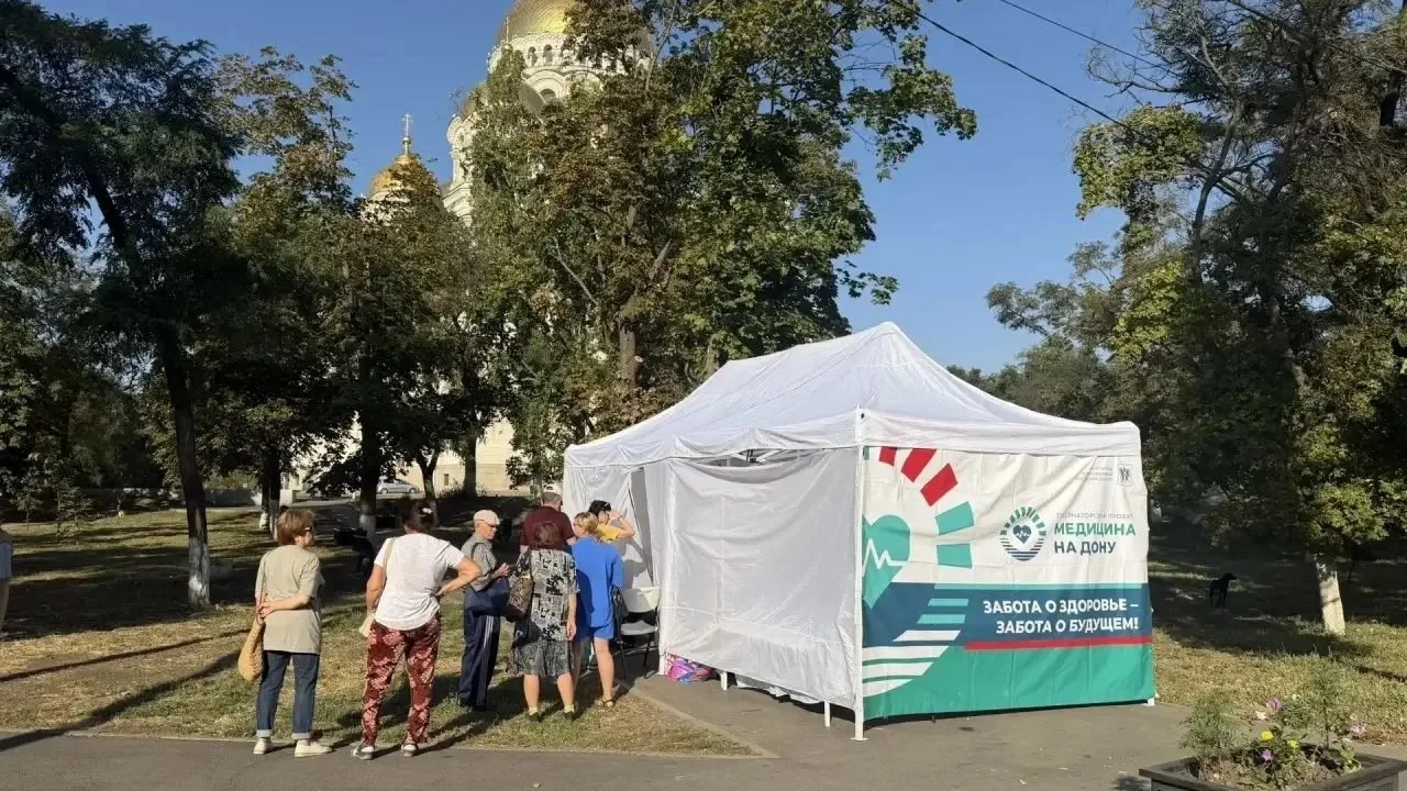 🩺 Около 60 новочеркасцев проверили здоровье в мобильном пункте