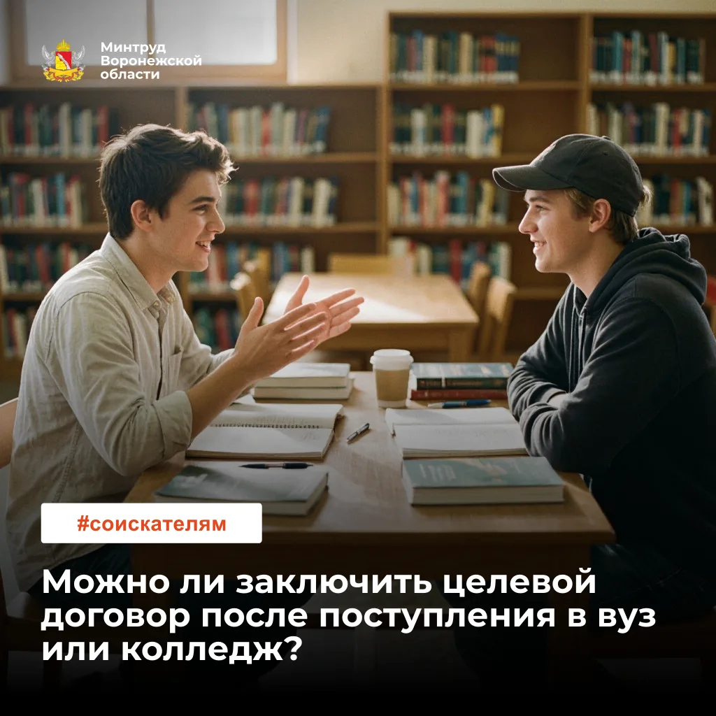 Можно ли заключить целевой договор после поступления?