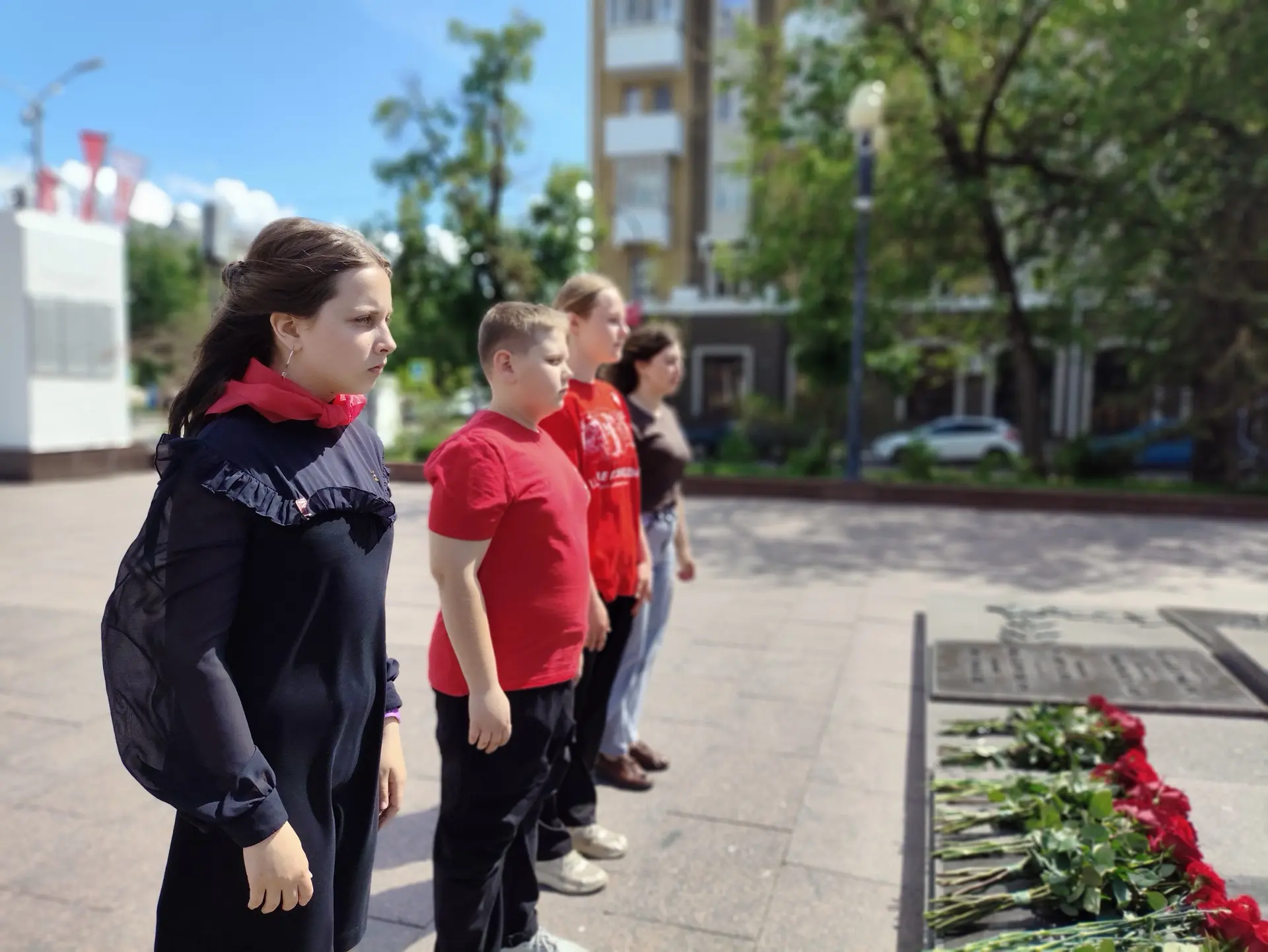 🇷🇺 «Одна Родина — одна семья»: наши гимназисты в составе автопробега  Сегодня Белгород встретил учас