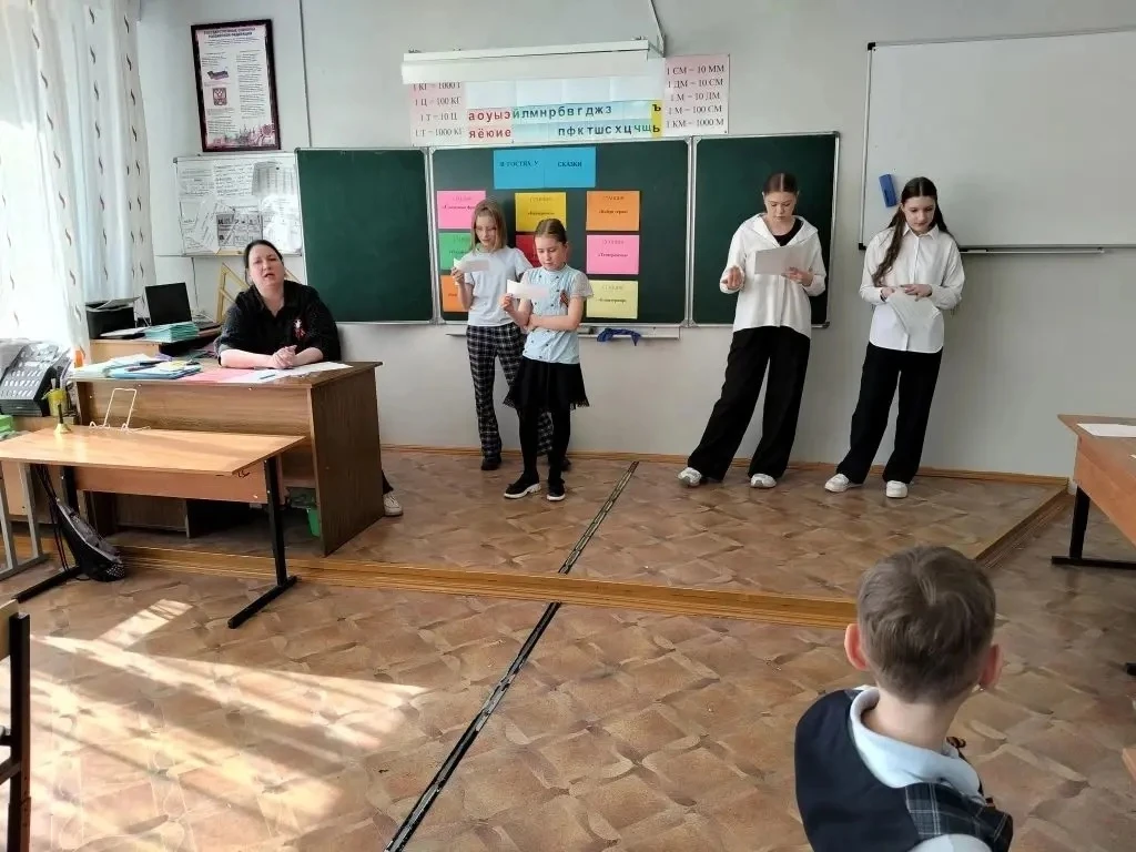 ✍🏻В рамках недели русского языка и литературы ребята из 7 «В» класса организовали и провели интеллек