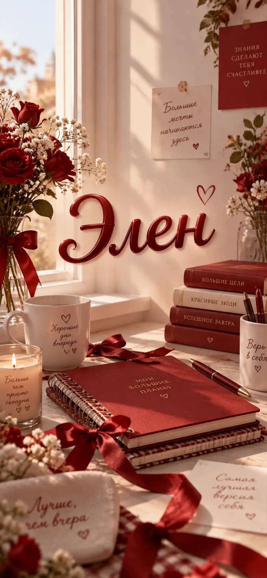 🥰 именные обои