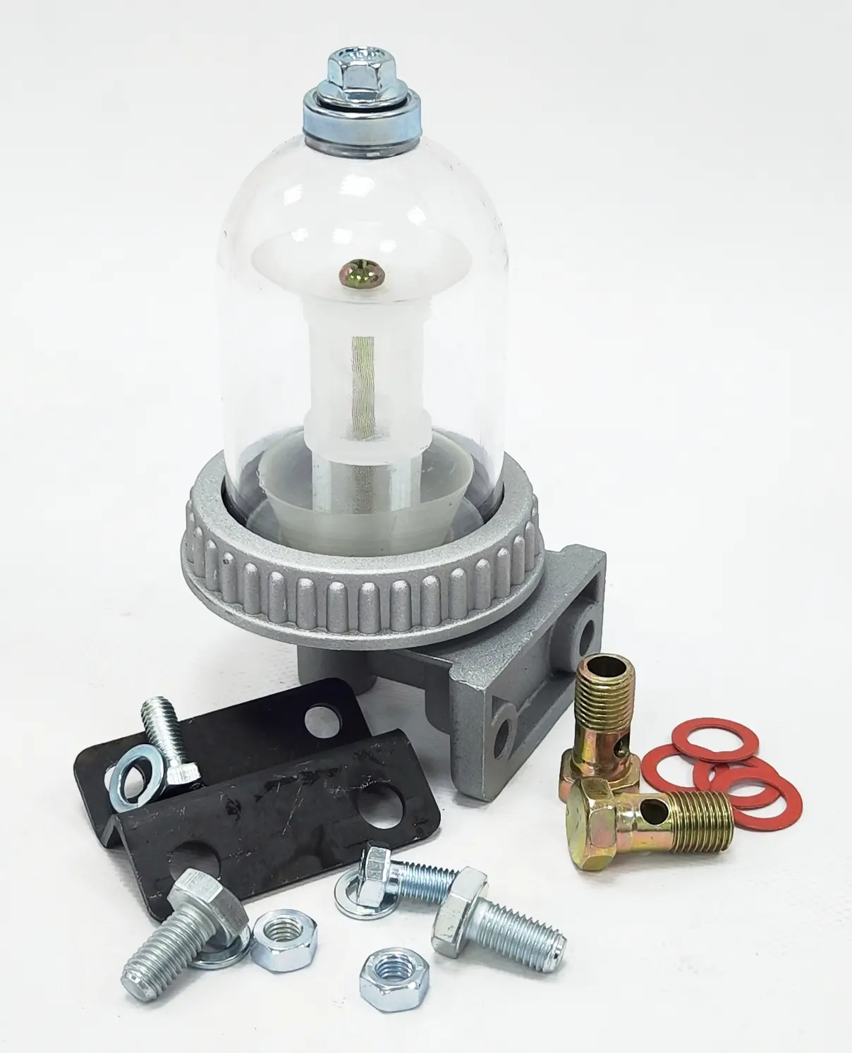 240-1105010- КС ( Master Part ) Фильтр топливный грубой очистки в сборе, ПРОЗРАЧНАЯ КОЛБА