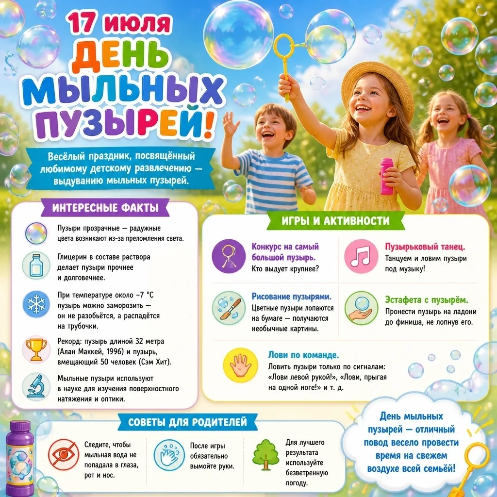 ⭐Соломинку простую сейчас возьму я в рот, потом слегка подую в соломинку - и вот,
Сияя гладкой пленк