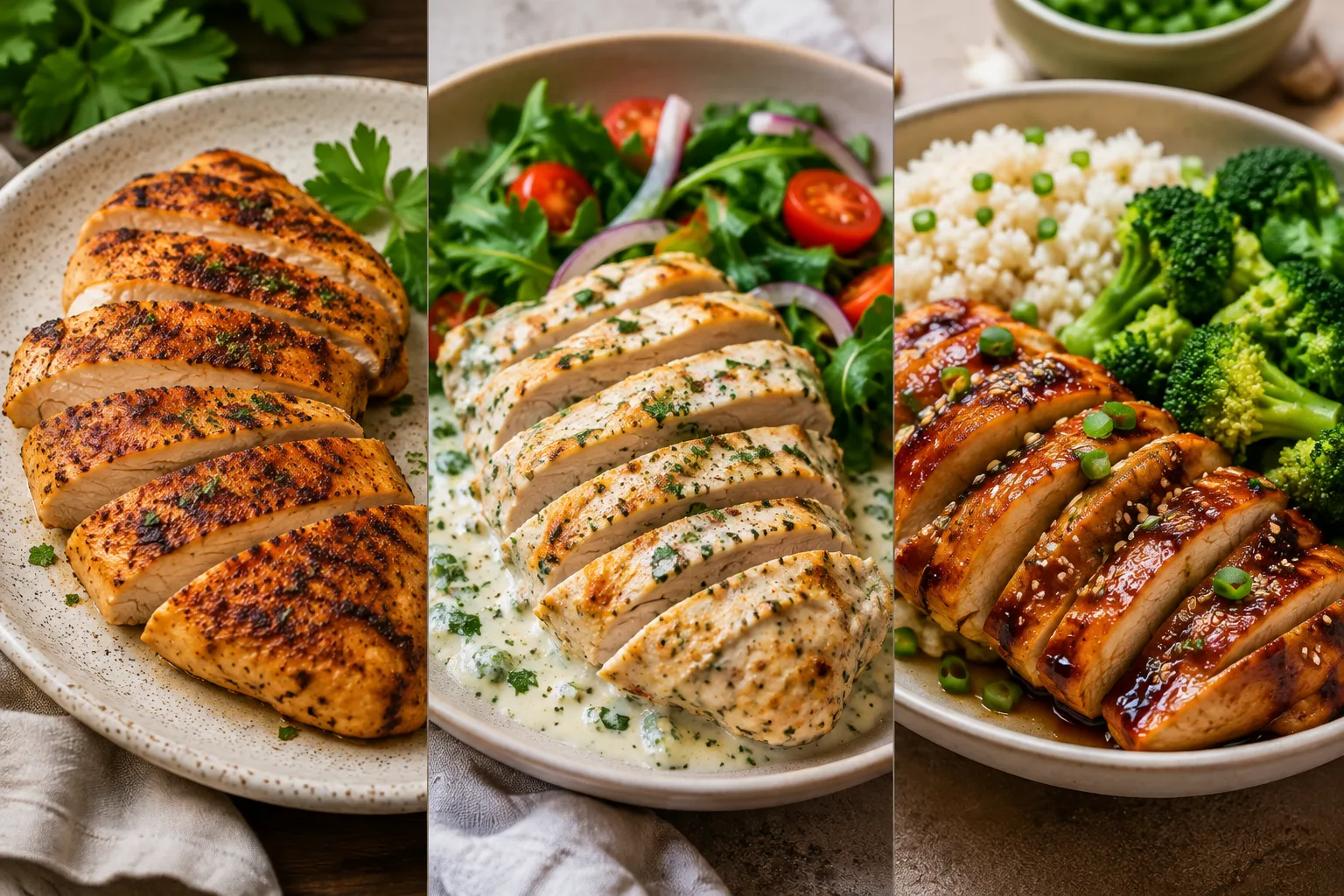 3 варианта домашней куриной грудки, чтобы она не надоедала 🍗