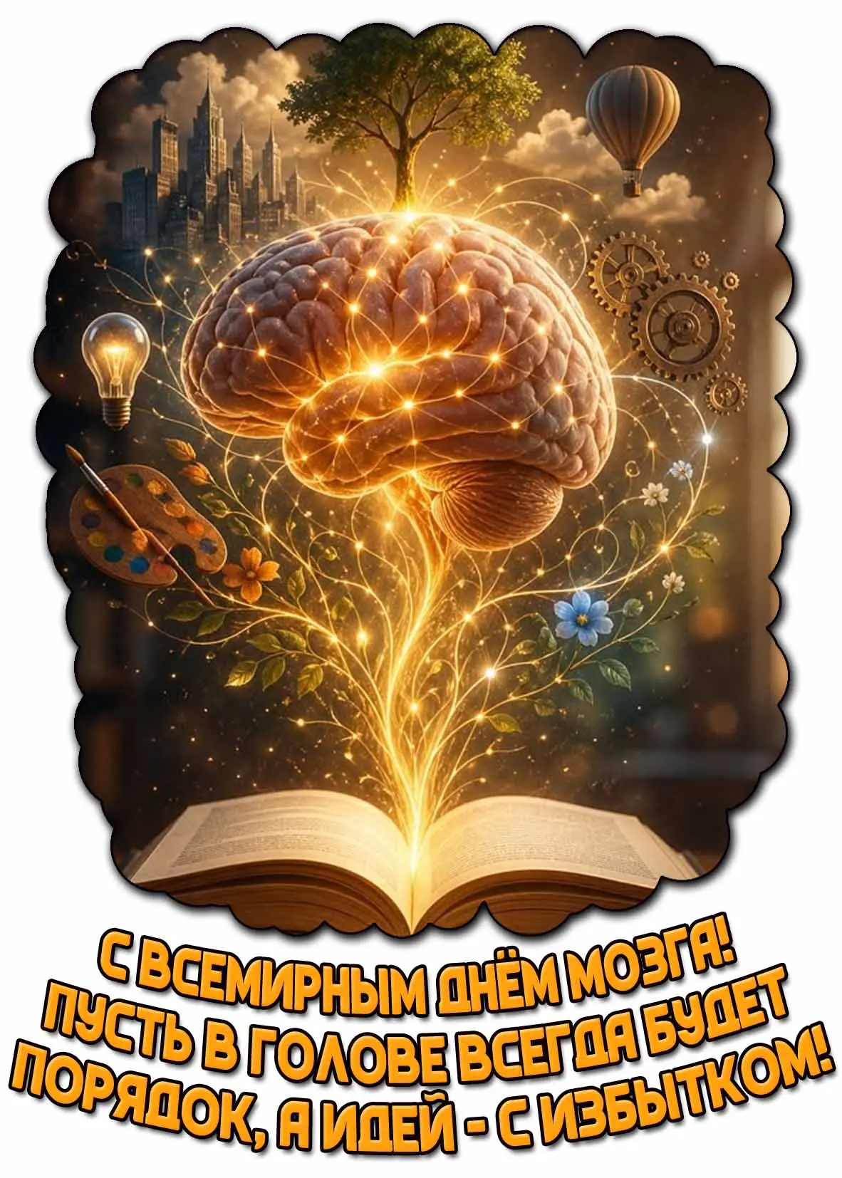 🧠Сегодня, 22 июля, отмечается Всемирный день мозга! 🥳 Это отличный повод поближе познакомиться с н