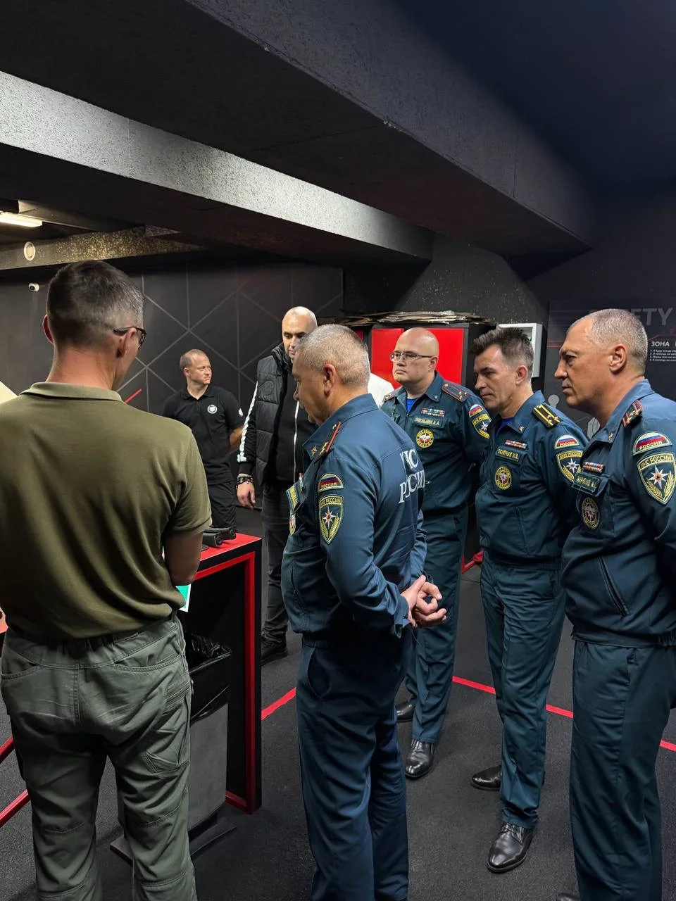 Знакомство начальника Санкт-Петербургского университета с Федерацией практической стрел...