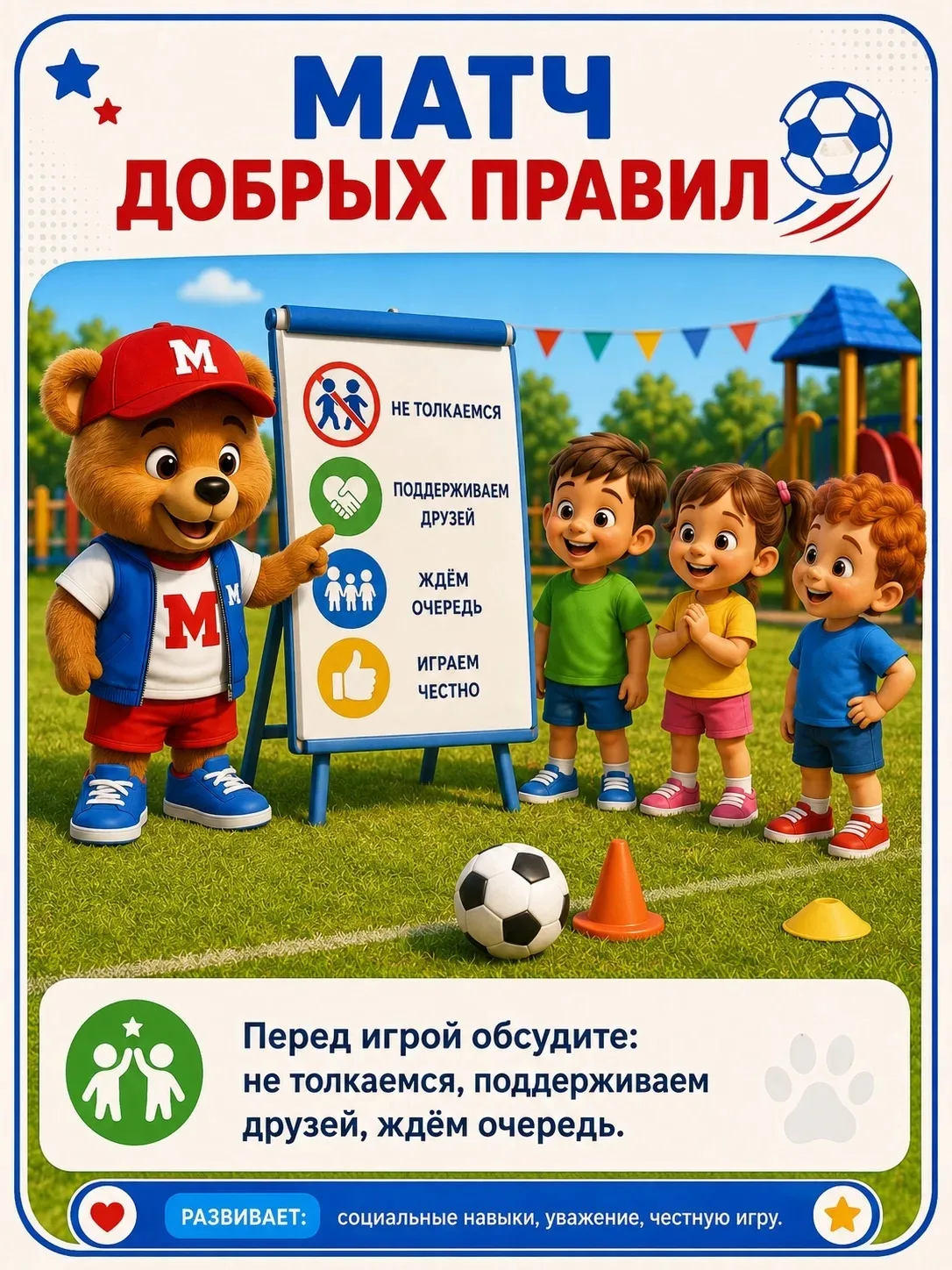 ⚽️ Всемирный день детского футбола — отличный повод не просто поиграть с мячом, а организовать насто