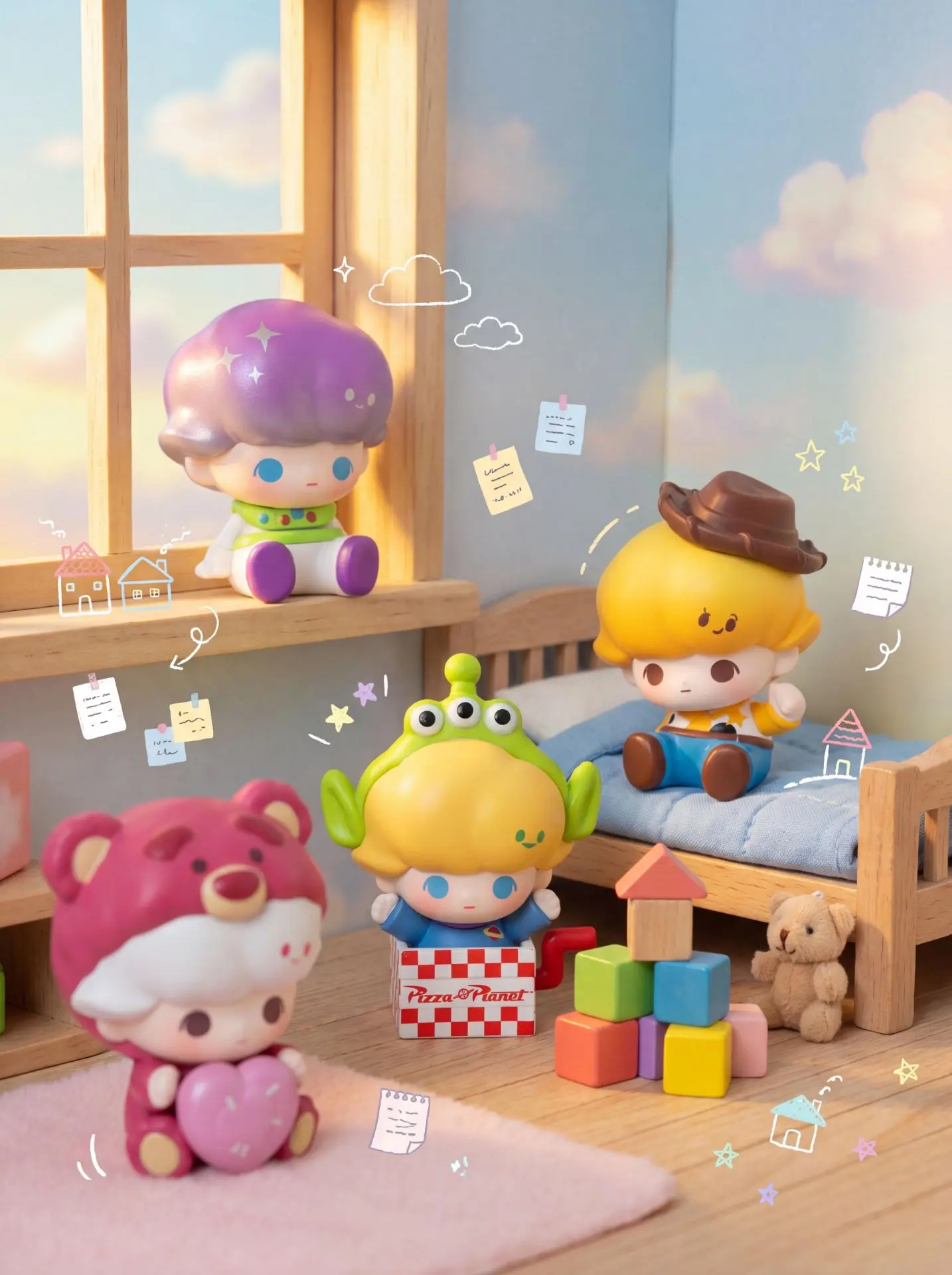 Dimoo x Pixar popbean 

#popmart #dimoo #Disney #pixar