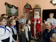 🎄Всероссийская акция «Российский детский Дед Мороз»🎄
👫26 декабря в рамках данной акции ребята 1 -