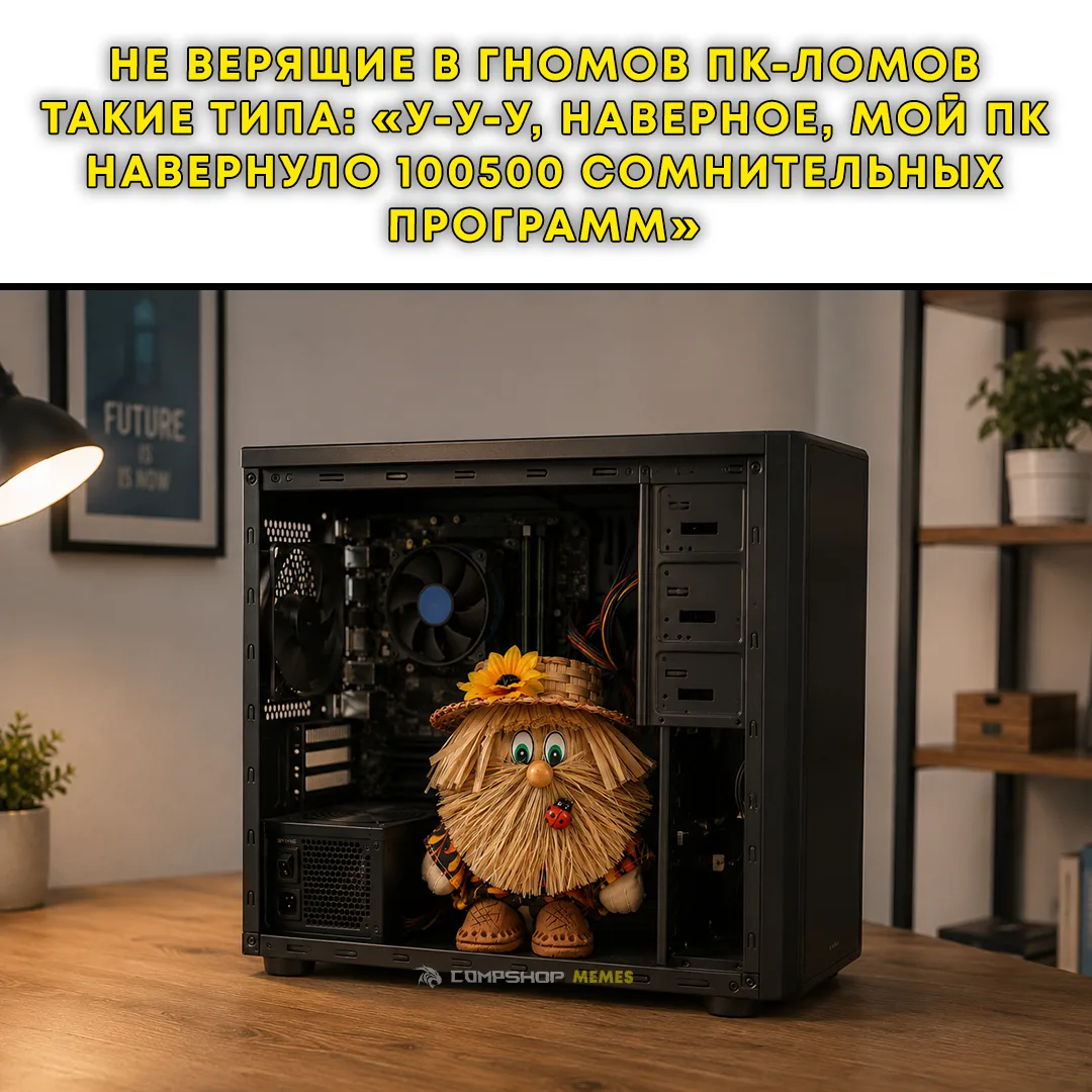 Других вариантов и быть не может 🧐

CompShop