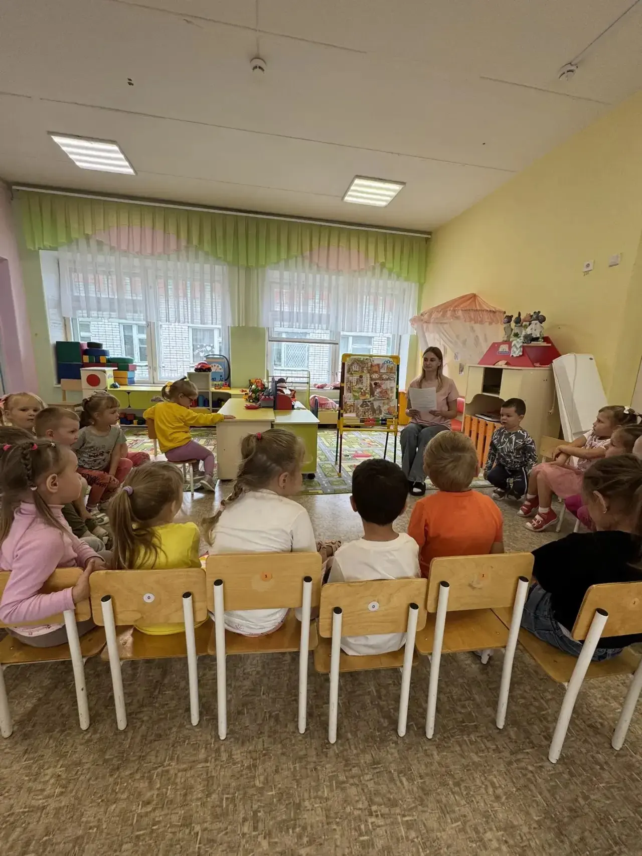 Сегодня в группе «Сказка» прошло замечательное занятие! 📚✨