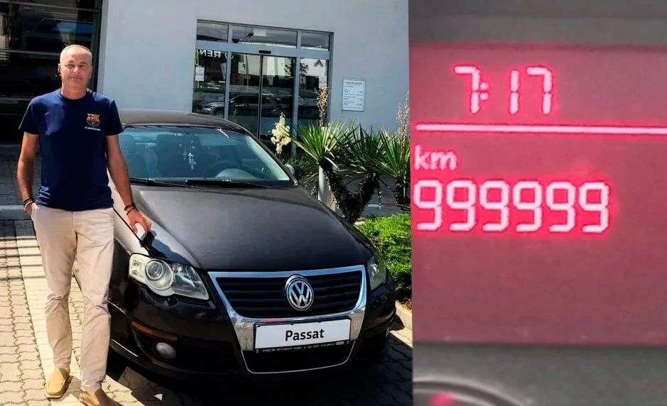 В Румынии обнаружили универсал Volkswagen Passat B6 2006 года выпуска, который преодолел более милли
