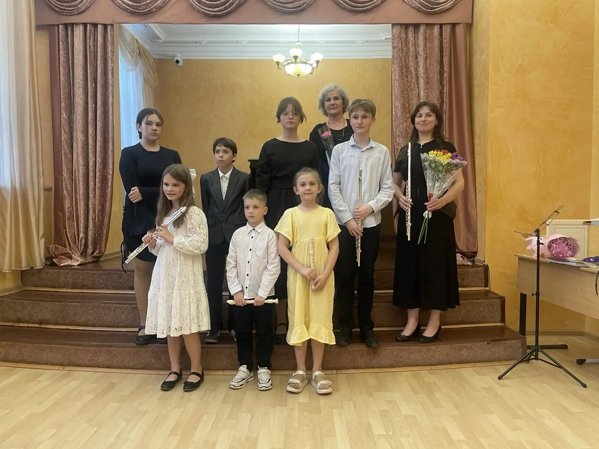 🎶🎶🎶22 мая состоялся отчетный концерт учащихся и преподавателя флейты Жуковой Полины Владимировны.