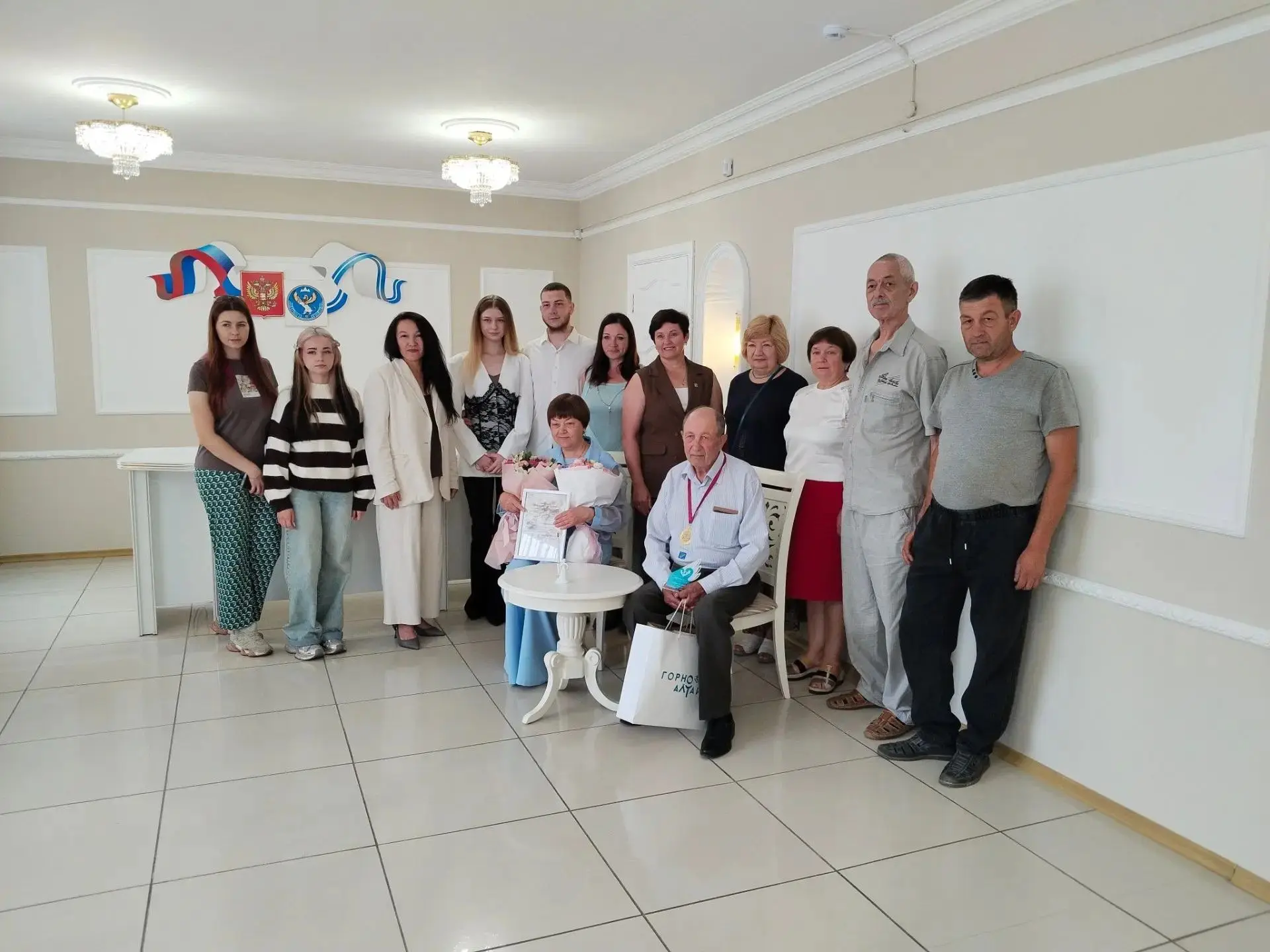 Семья Хворостецких отпраздновала свой 50 летний юбилей.
💖Свой брак Нина Николаевна и Сергей Иванови