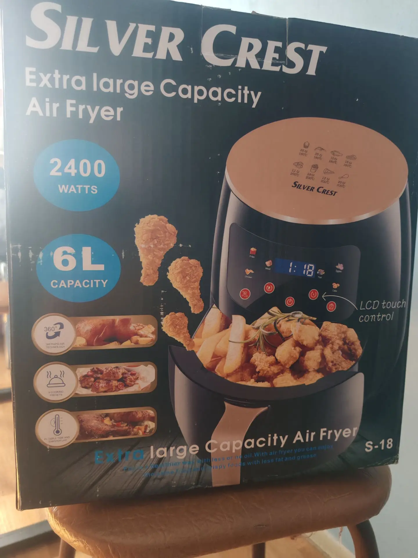 Продам новый аэрогриль, не использовался 5тыс, 89133415647
