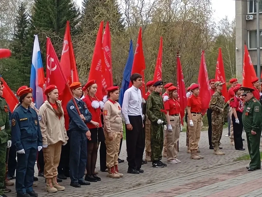 Помним, гордимся, чтим! 🕊️  Сегодня, в преддверии Дня Великой Победы, Кировский район стал центром т