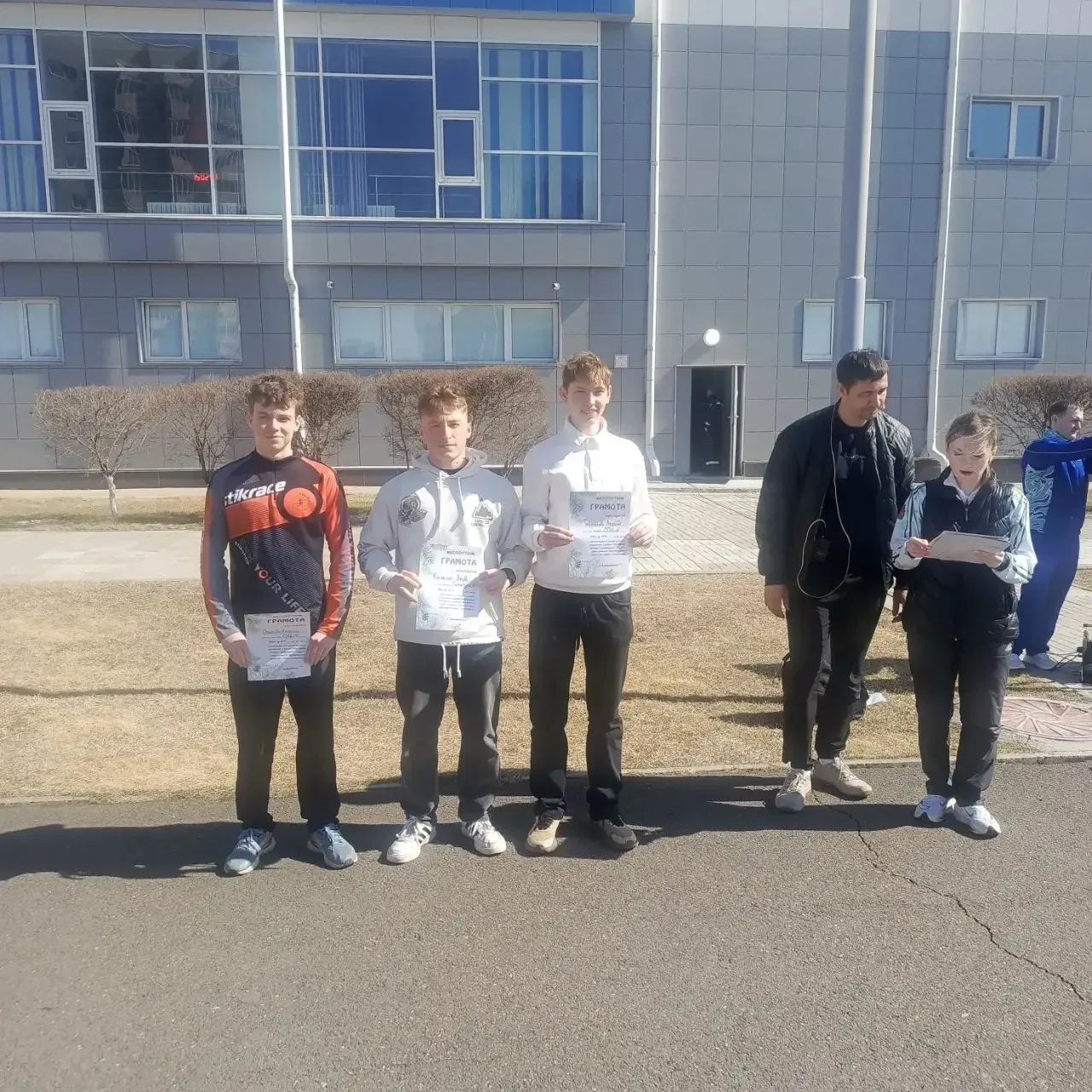 🏆 Поздравляем нашу команду с II местом в Спартакиаде допризывной молодежи! 🏆  Дорогие друзья! Мы рад