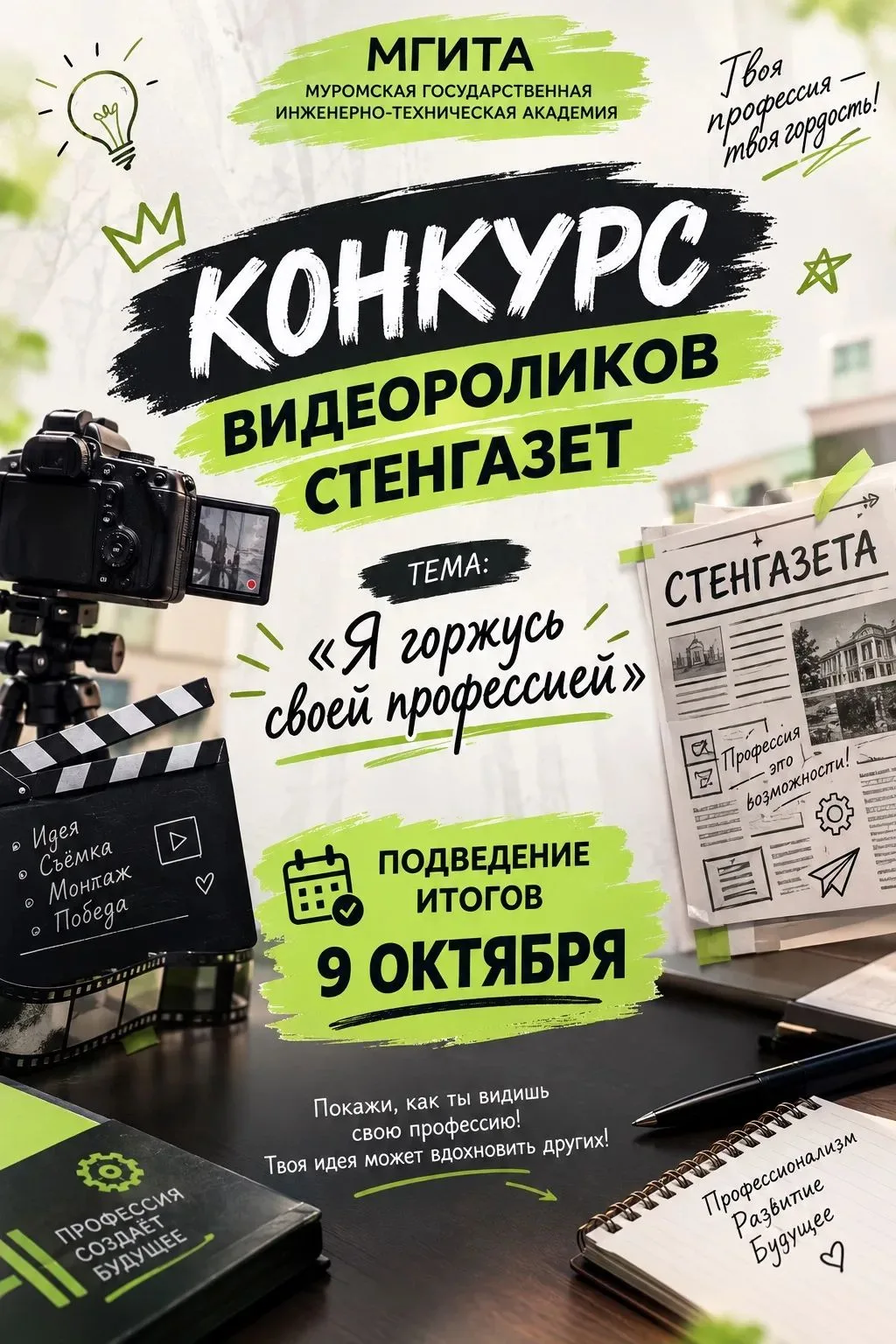 📢Внимание, студенты МГИТА! Объявляем творческий конкурс!