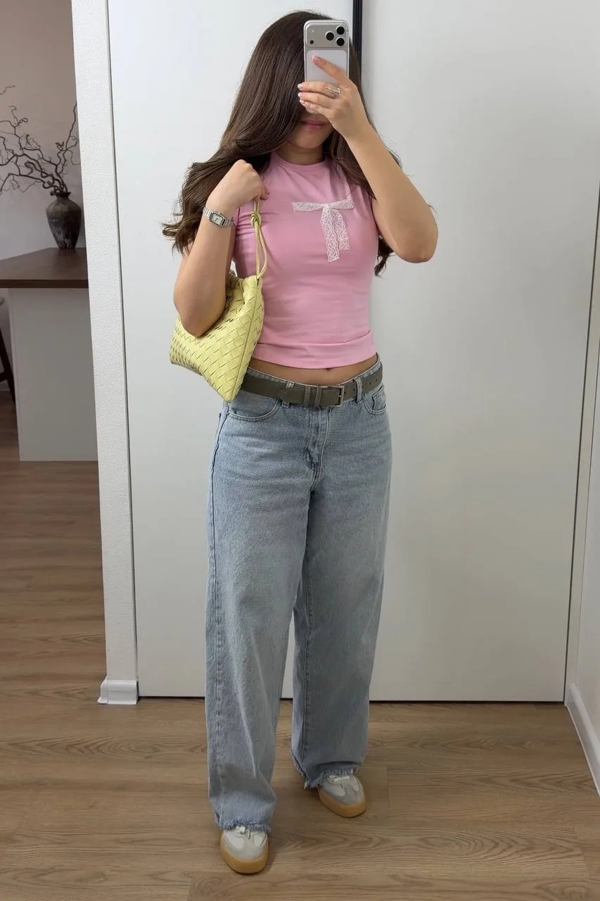Подборка летних топов с wb до ~1000₽ 👚🛒  🤍розовая футболка  🤍белая с горошком  🤍коричневый