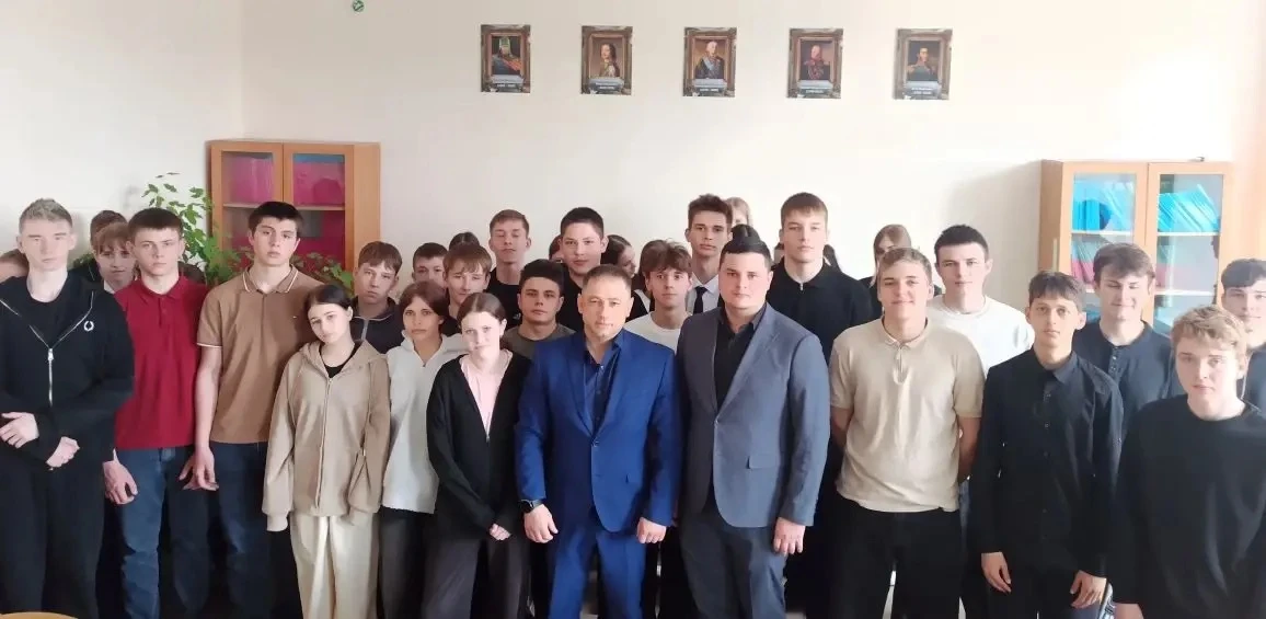 В нашей школе в рамках профориентационного проекта прошла встреча учеников 9-ых классов...