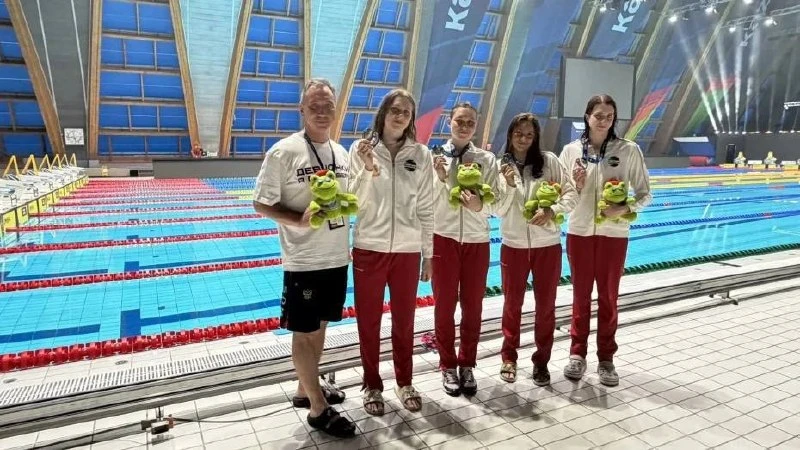 🏊‍♀️ Воронежские спортсменки завоевали семь медалей на чемпионате России по плаванию в Казани 

Зак