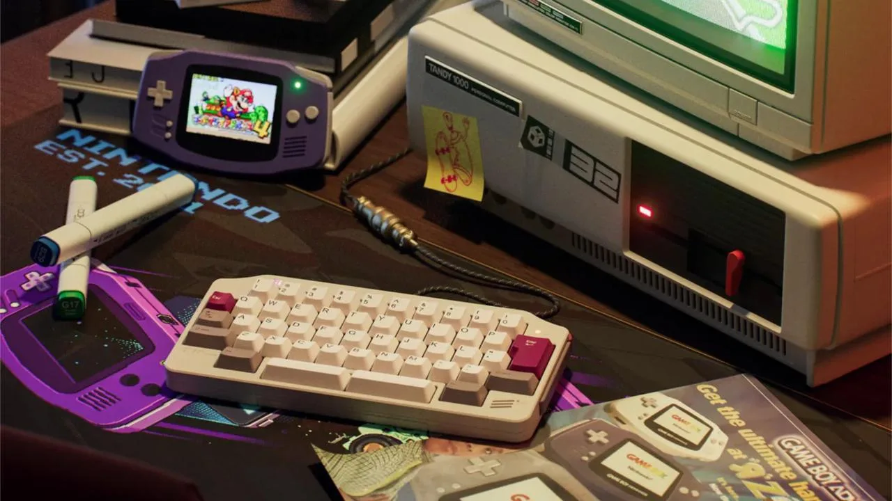 ⌨️ Механическая клавиатура в стиле Game Boy Advance