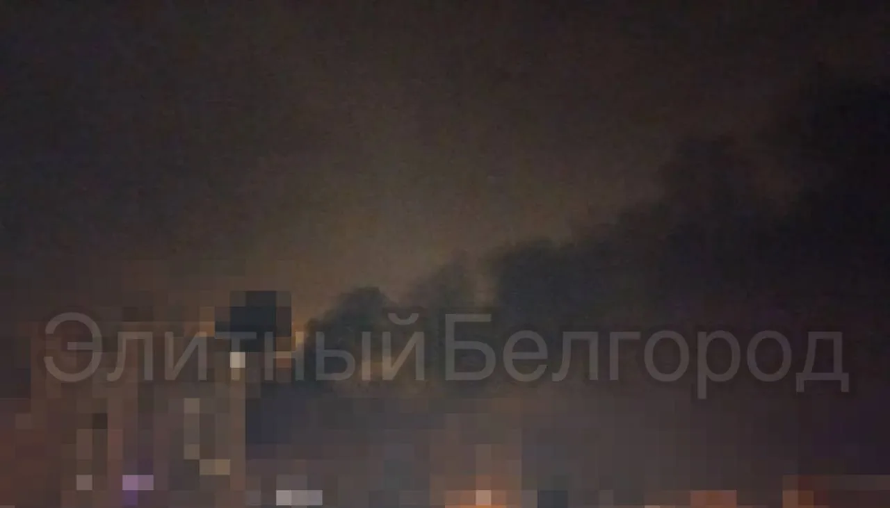 ❗️Над Белгородом после взрыва поднимается столб дыма, — сообщают очевидцы