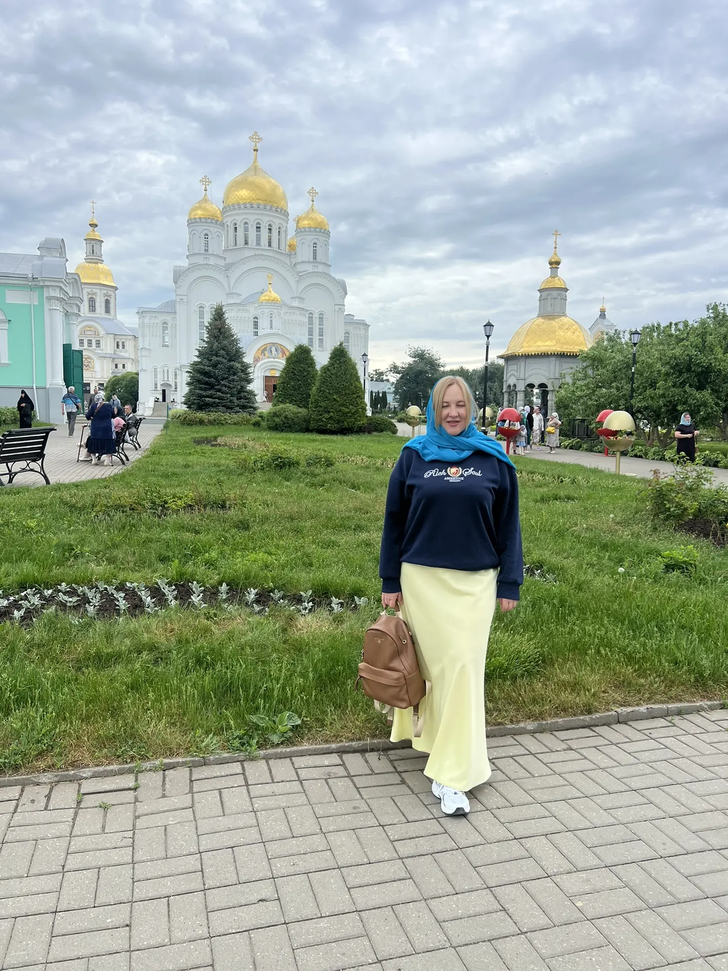 Эти выходные я провела в Дивеево💙