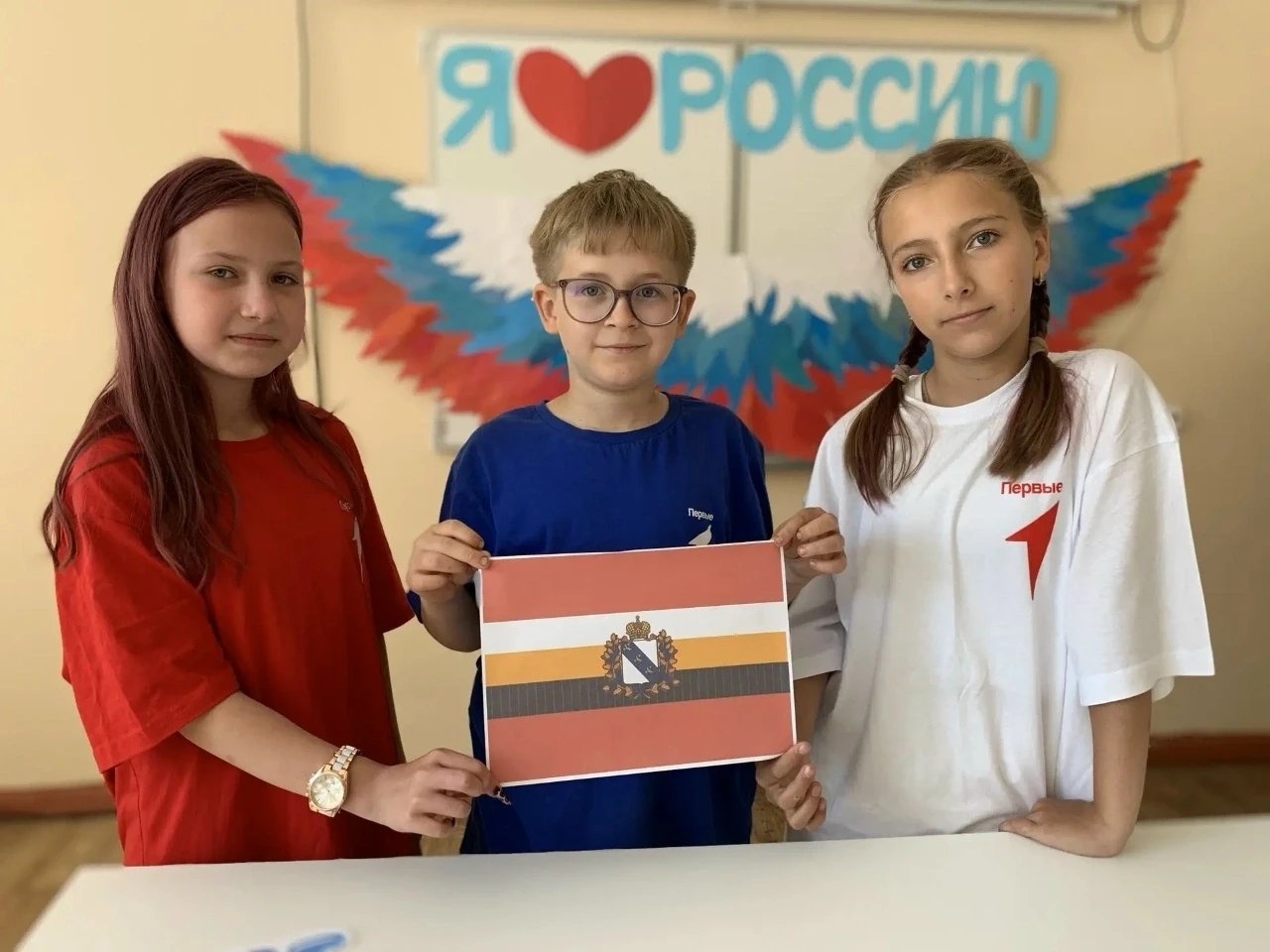 ✨В преддверии дня рождения Курской области в пришкольном лагере «Алые паруса» Новокасторенской школы