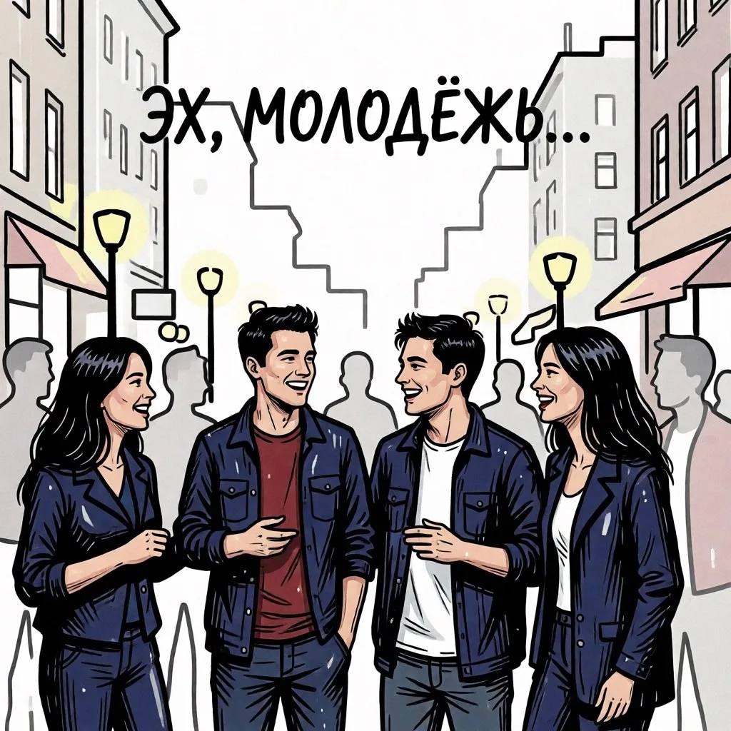 Здравствуйте, дорогие участники! Мы часто сетуем на то, что нынешняя молодежь "не та", ...