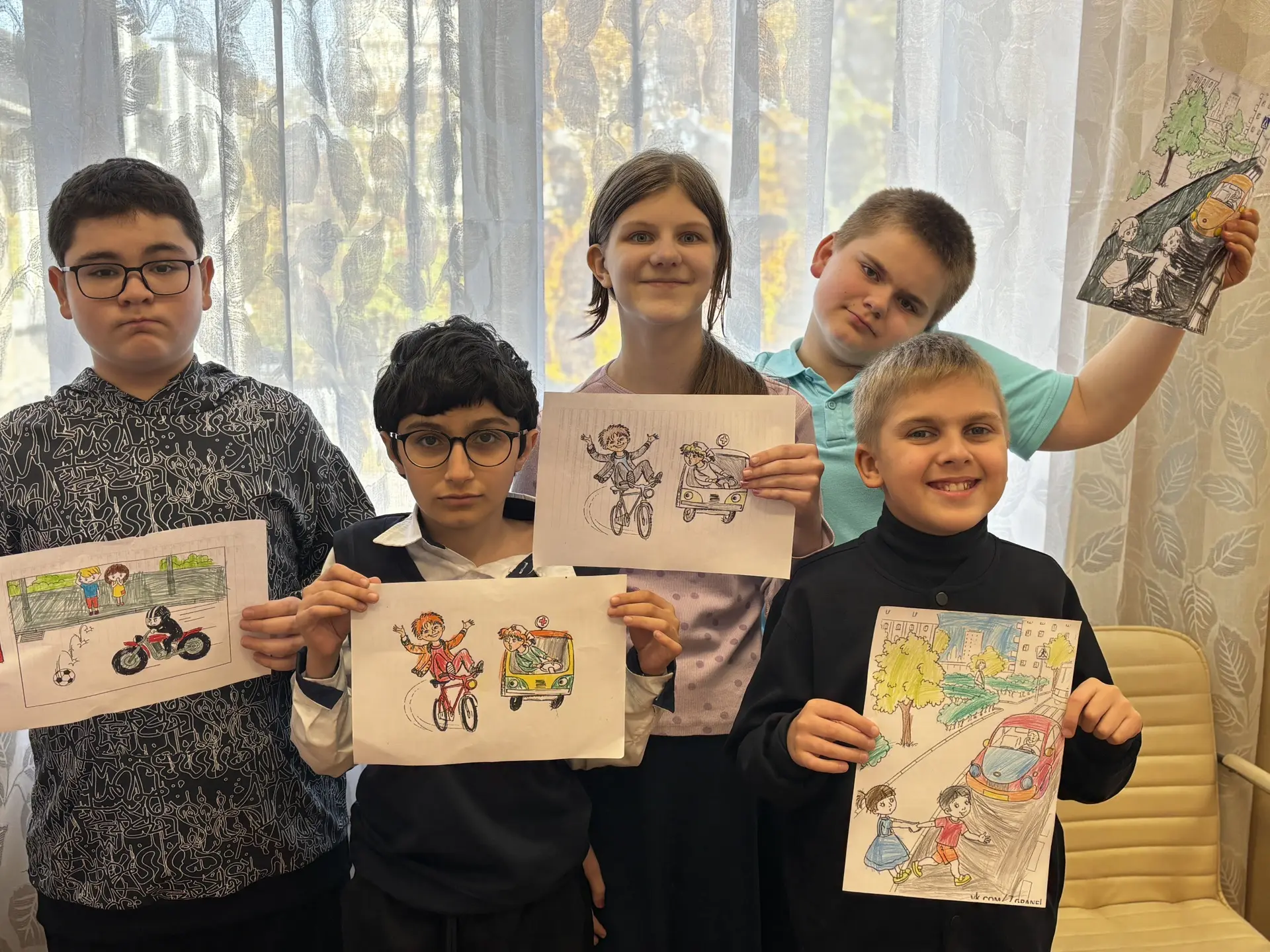 🎨❓А что, если детский рисунок может стать настоящим напоминанием о безопасности?