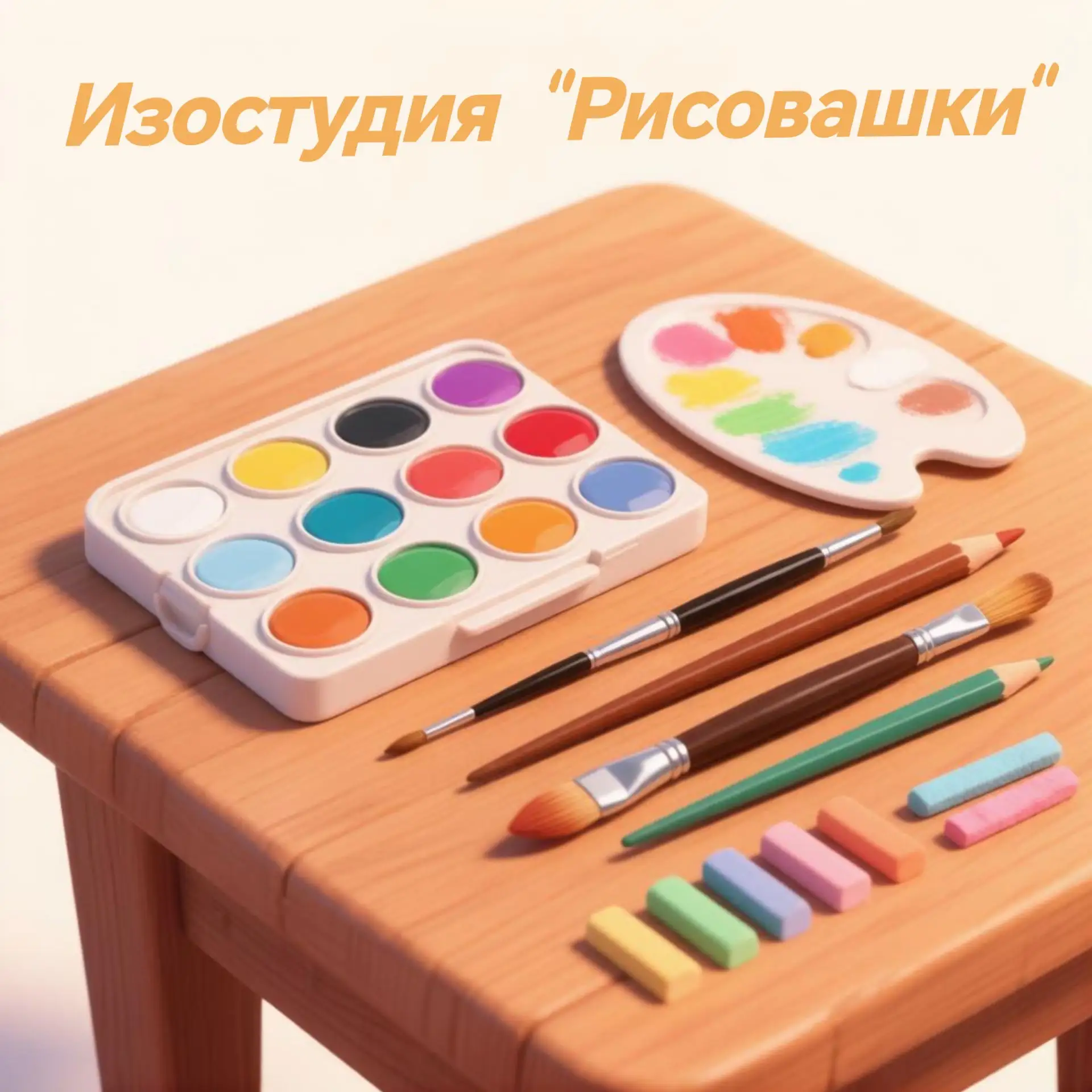 🎨 Откройте мир ярких красок и безграничной фантазии! Приглашаем в изостудию "Рисовашки...