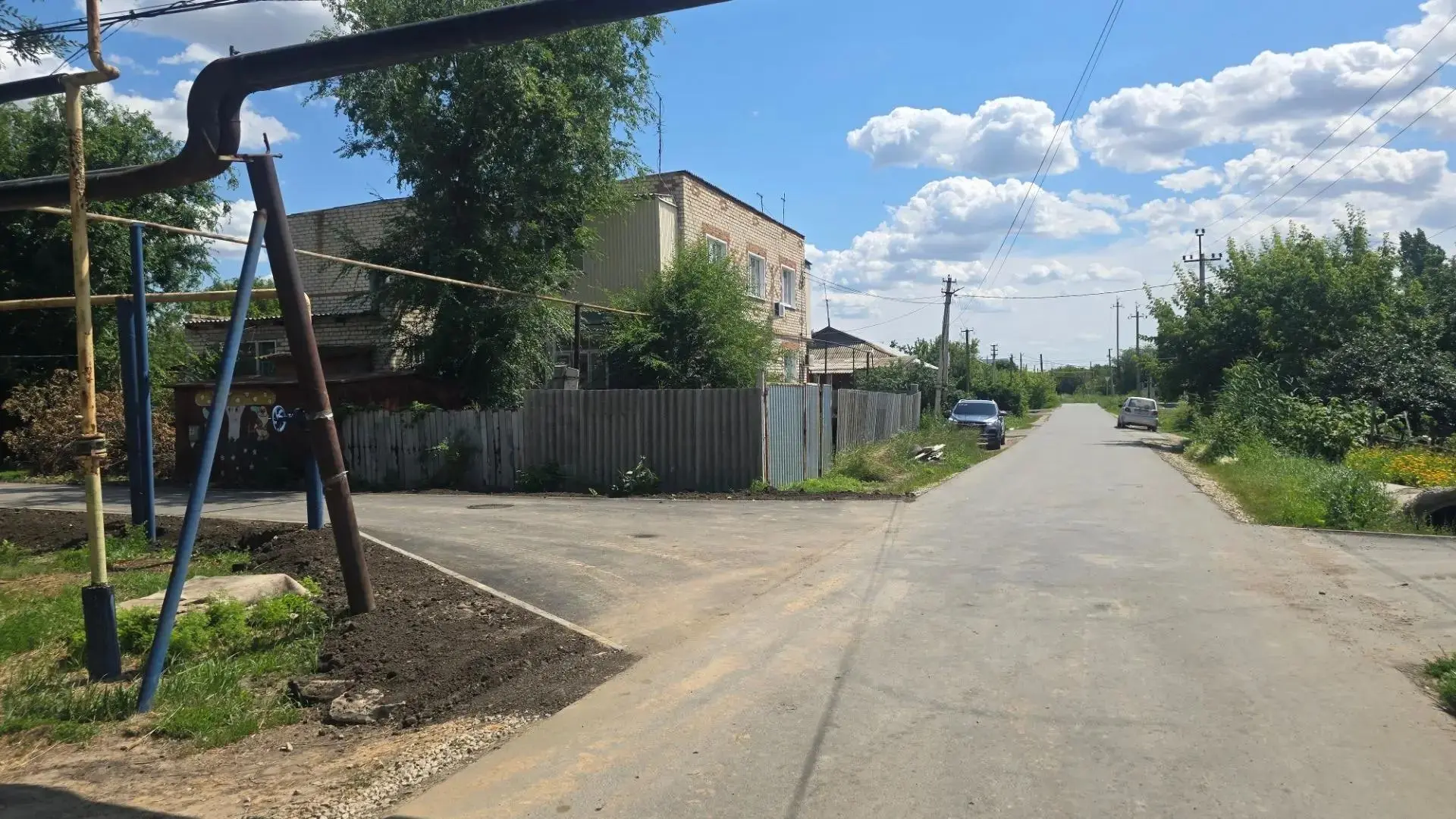 Ремонт дворовой территории по адресу: р. п. Дергачи, ул. Комсомольская, д. 84 а — финал...