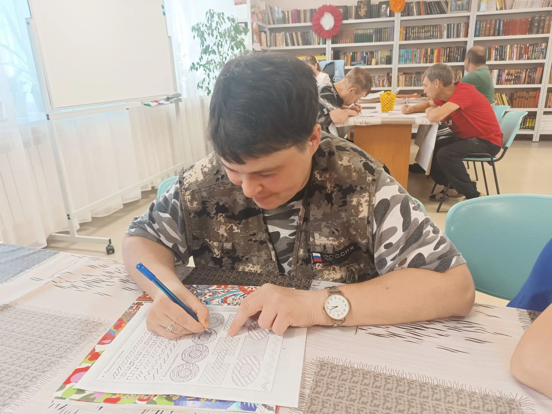 В «Обереге» началась подготовка к учебному году: подопечные вспоминают школьную программу