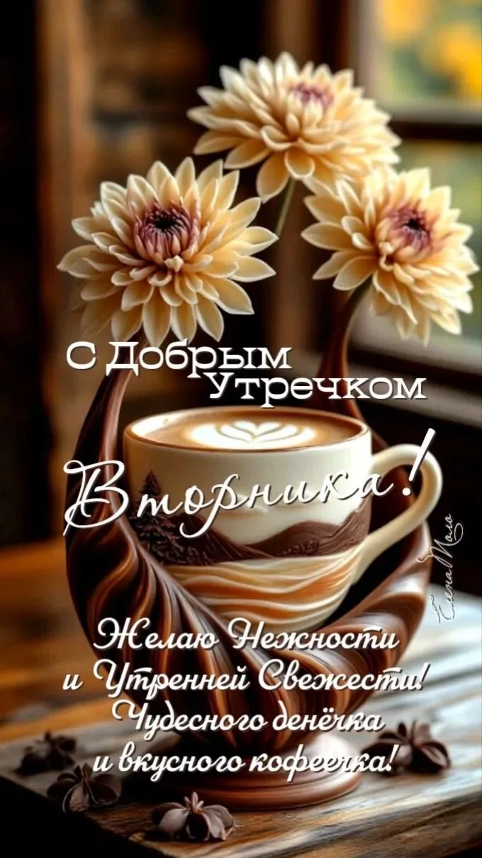 Доброе утро!☕🌼