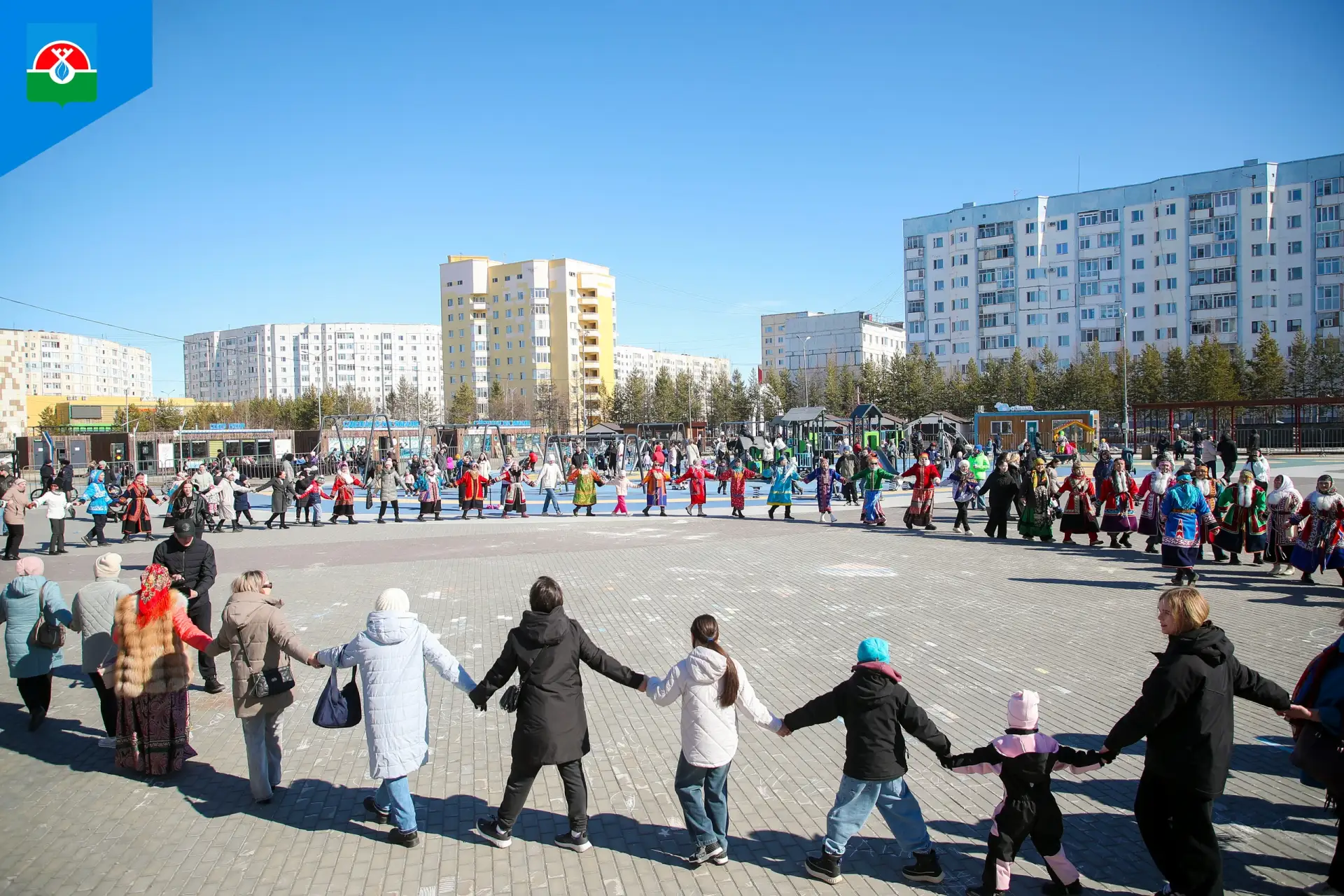 📍 Надым отметил Первомай