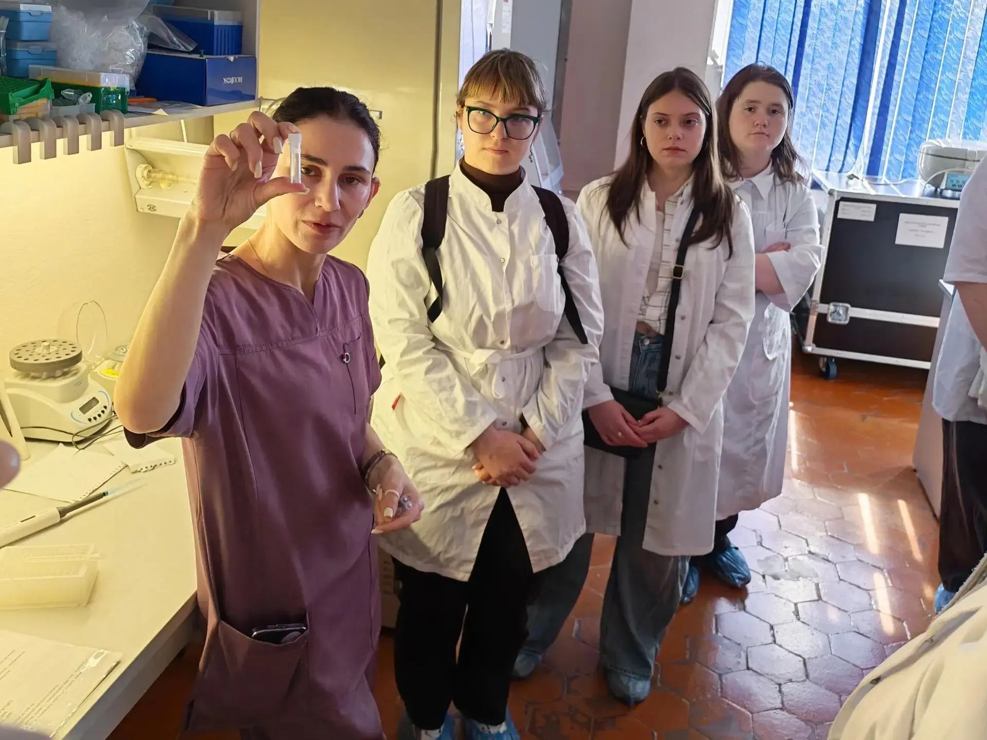 🧬 Генетика на практике: будущие ветеринары и зоотехники — в мире ДНК-технологий  21 мая студенты 1 к