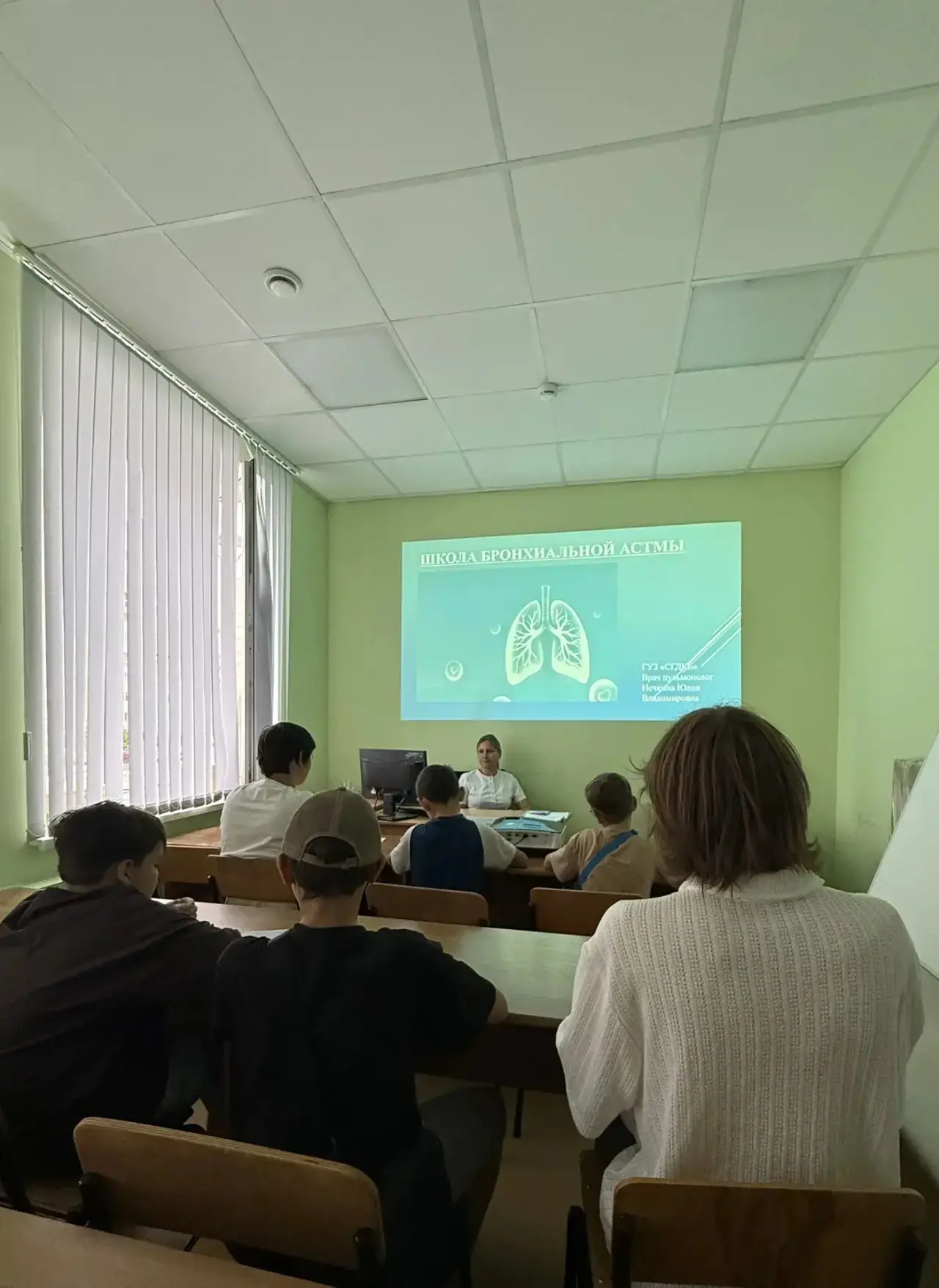 На базе ДПО №4 ГУЗ «СГДКБ» начала свою работу «Школа бронхиальной астмы»