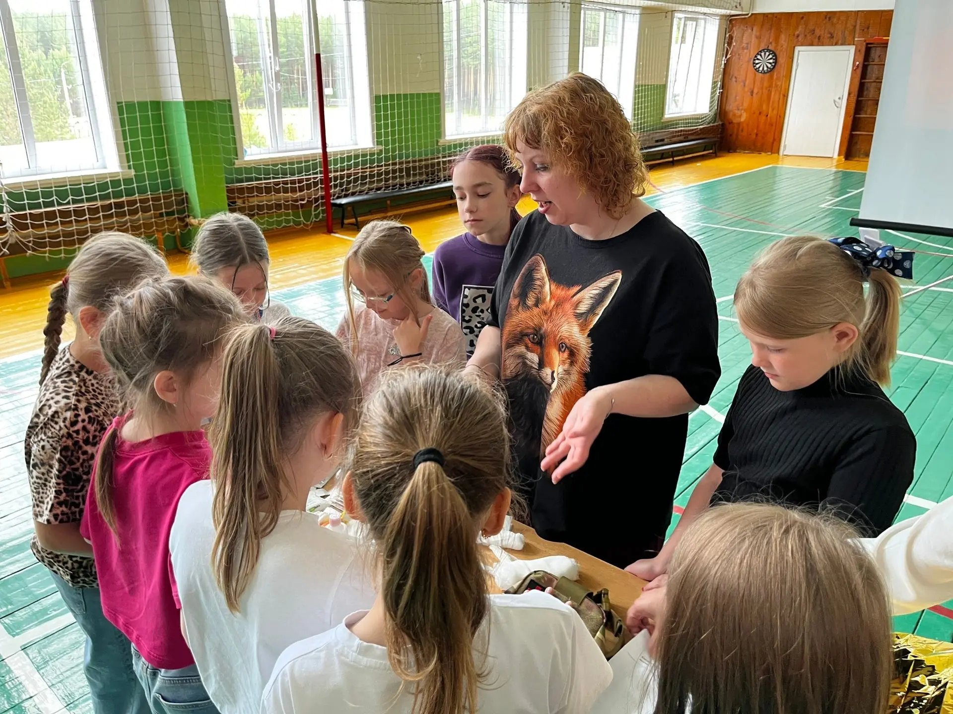 День здоровья в нашем лагере: полезные встречи, навыки и патриотизм 💪📚

Сегодня в нашем лагере про