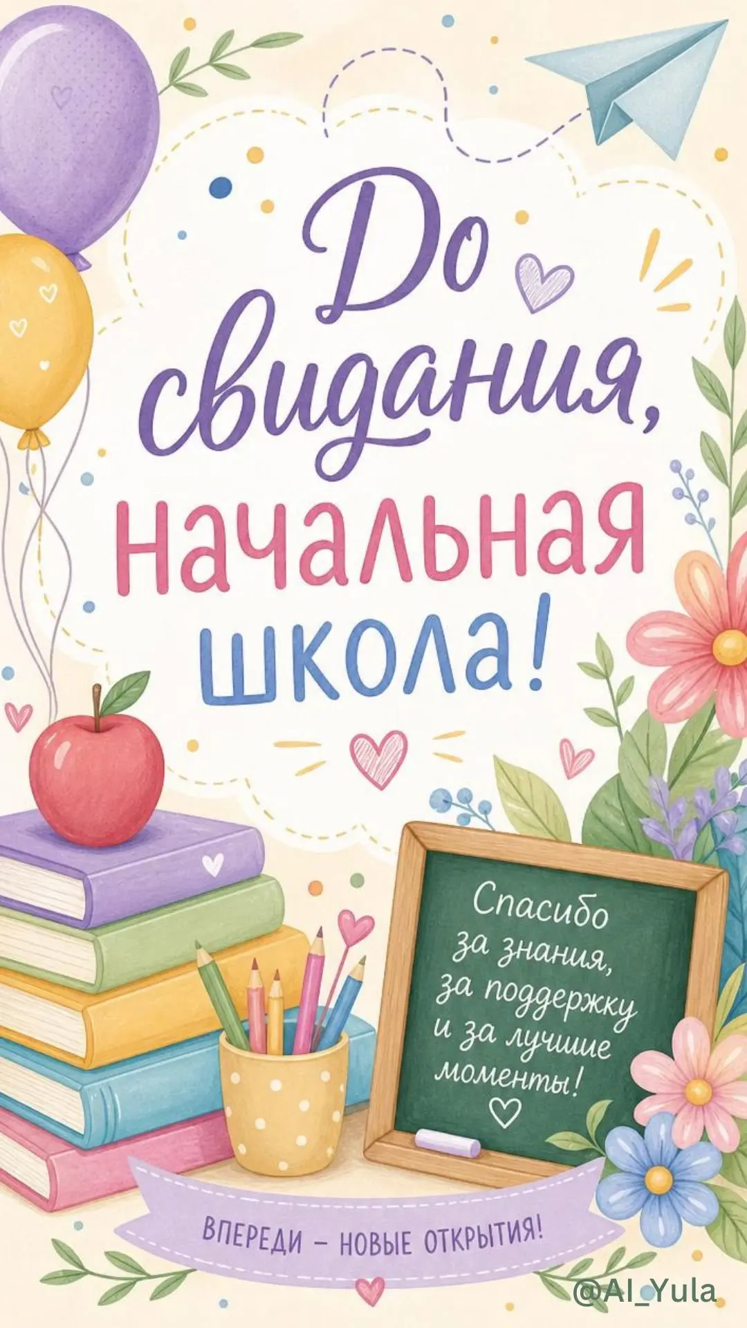 🎉 «Прощай, начальная школа!»: яркий выпускной 4-х классов